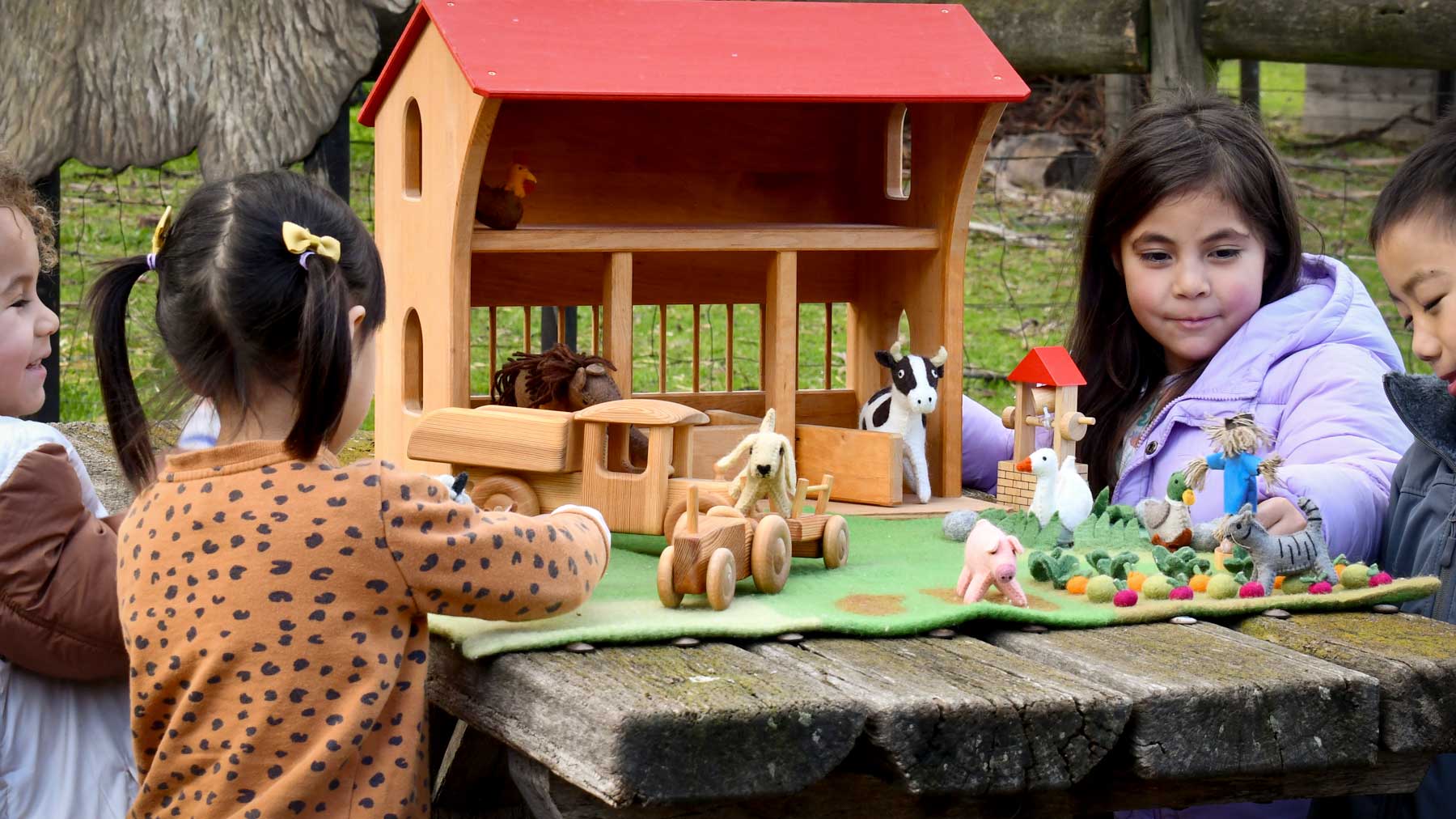 Felt Farm Small World Play