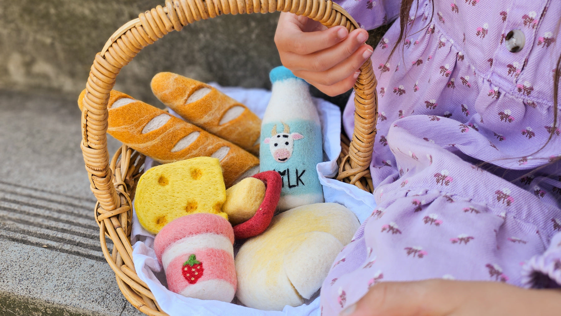Felt Play Food Fuelling Pretend Play at Tara Treasures