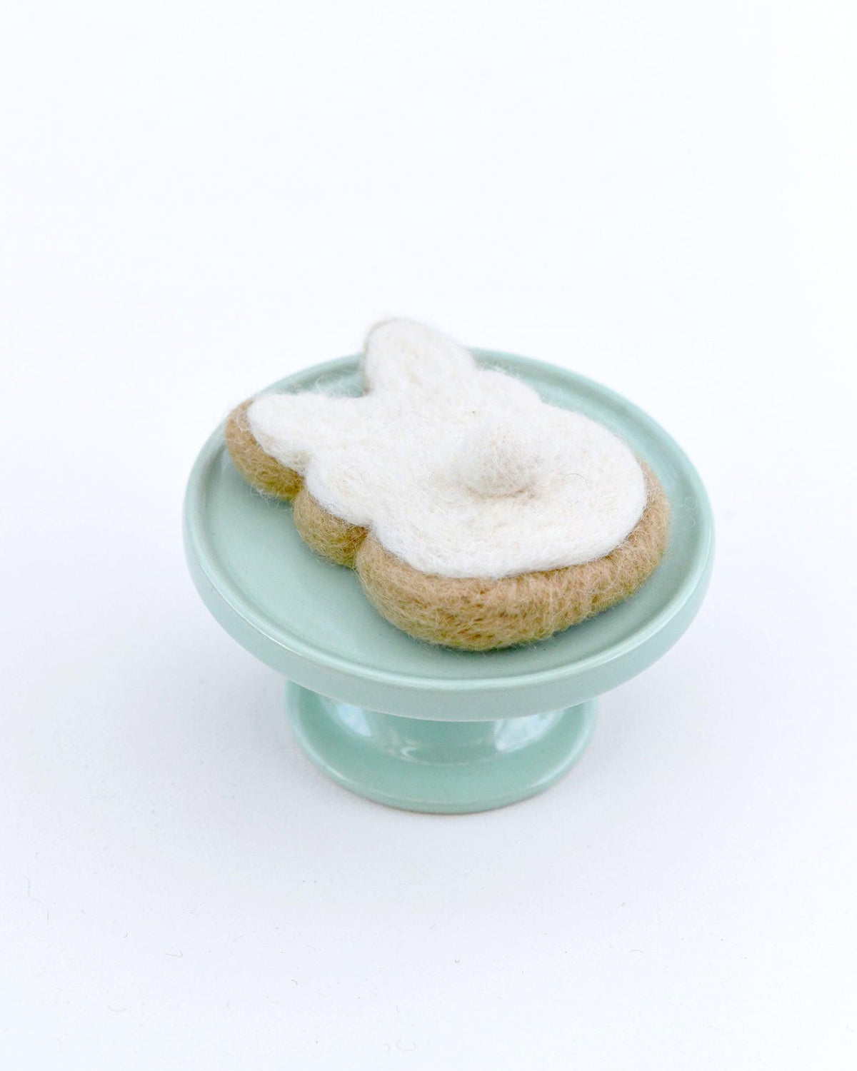 Felt White Easter Bunny Cookie – Tara Treasures