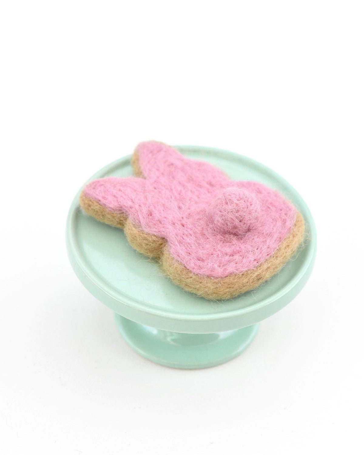 Felt Pink Easter Bunny Cookie – Tara Treasures