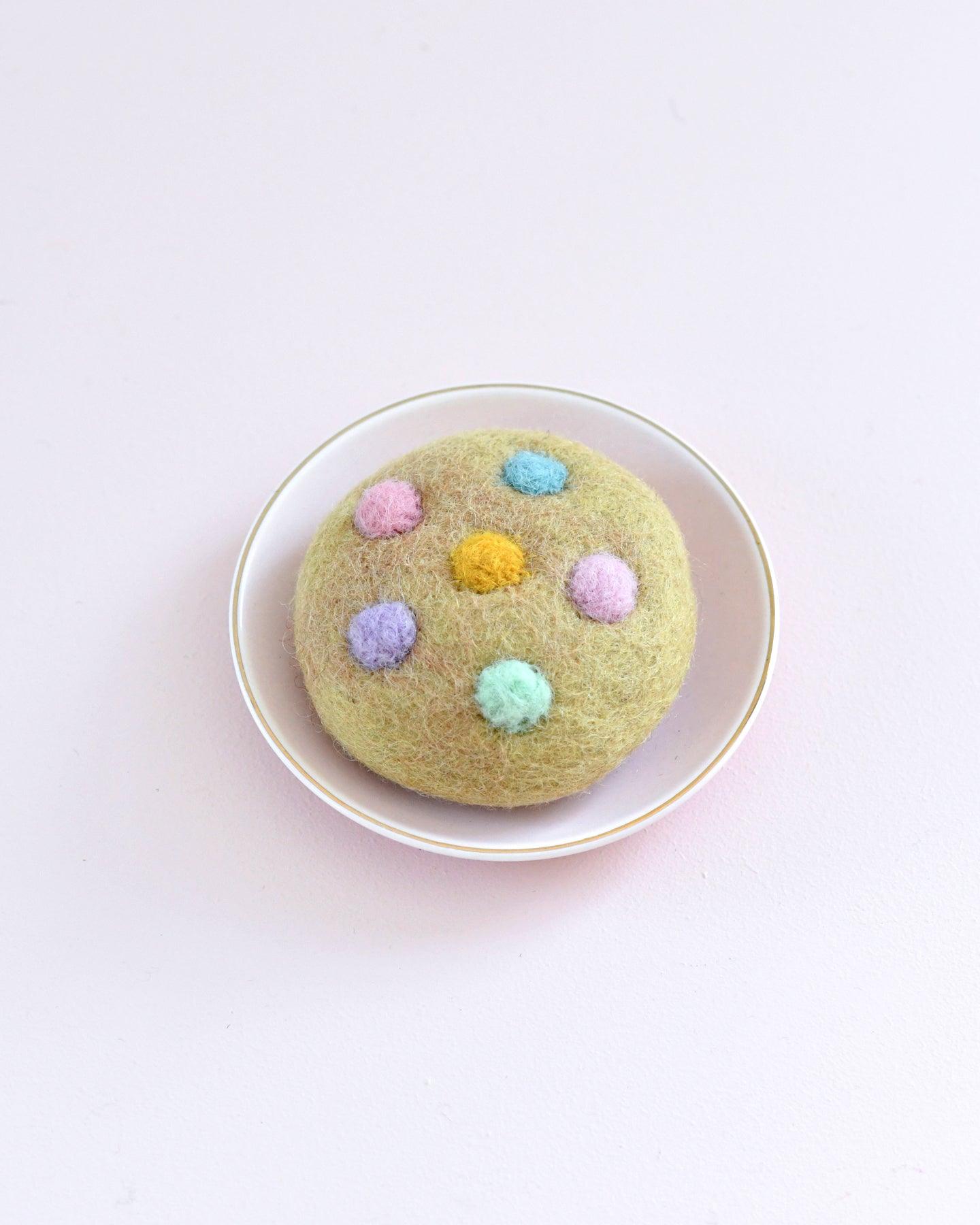 Felt Soft M&M Pastel Cookie - Tara Treasures