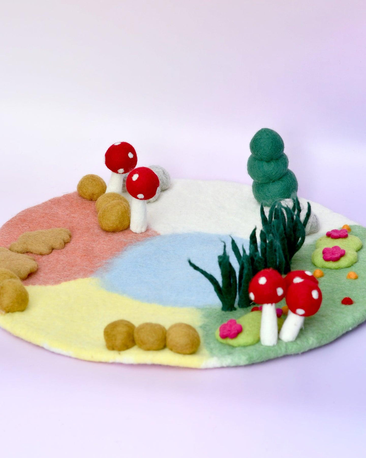 Four Seasons Play Mat Playscape (Small 45cm Diameter) - Tara Treasures