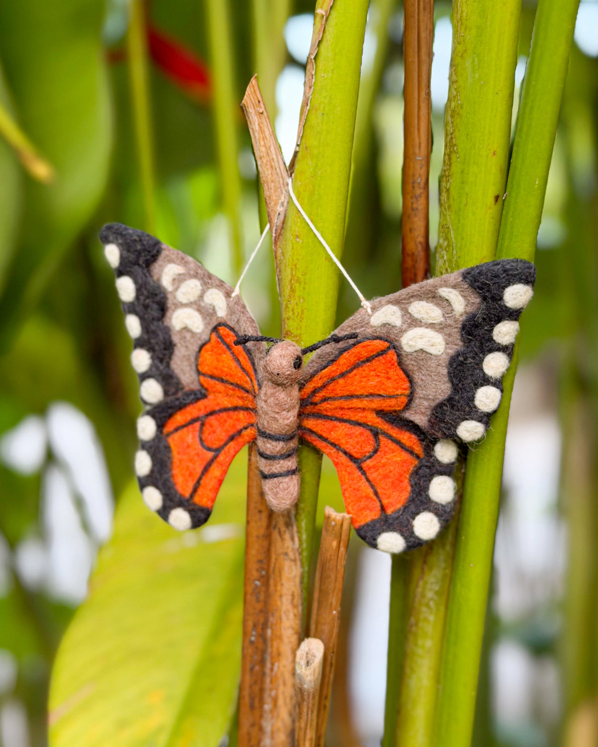 May Gibbs Gumnut Babies, Orange Butterfly Ornament