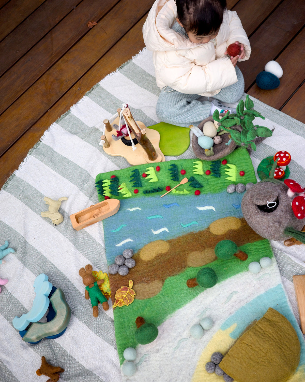 Bear Hunt Play Mat Playscape