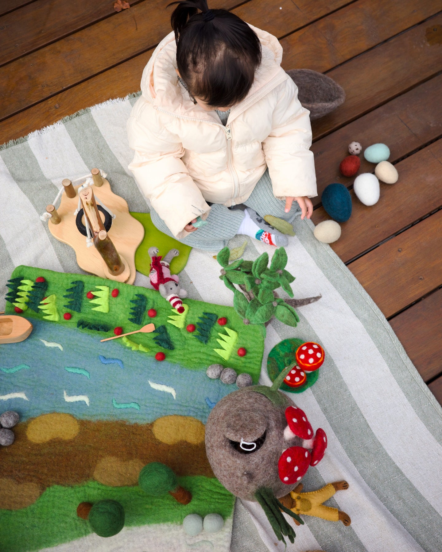 Bear Hunt Play Mat Playscape
