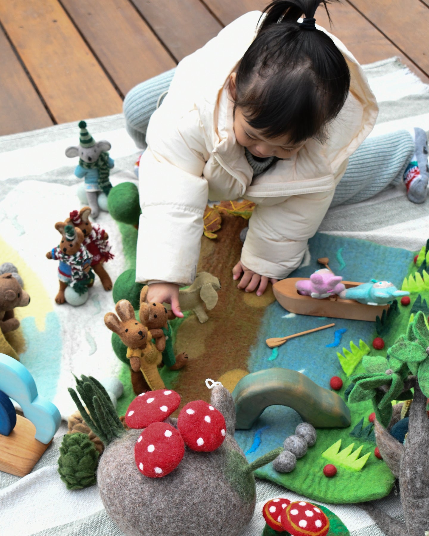 Bear Hunt Play Mat Playscape