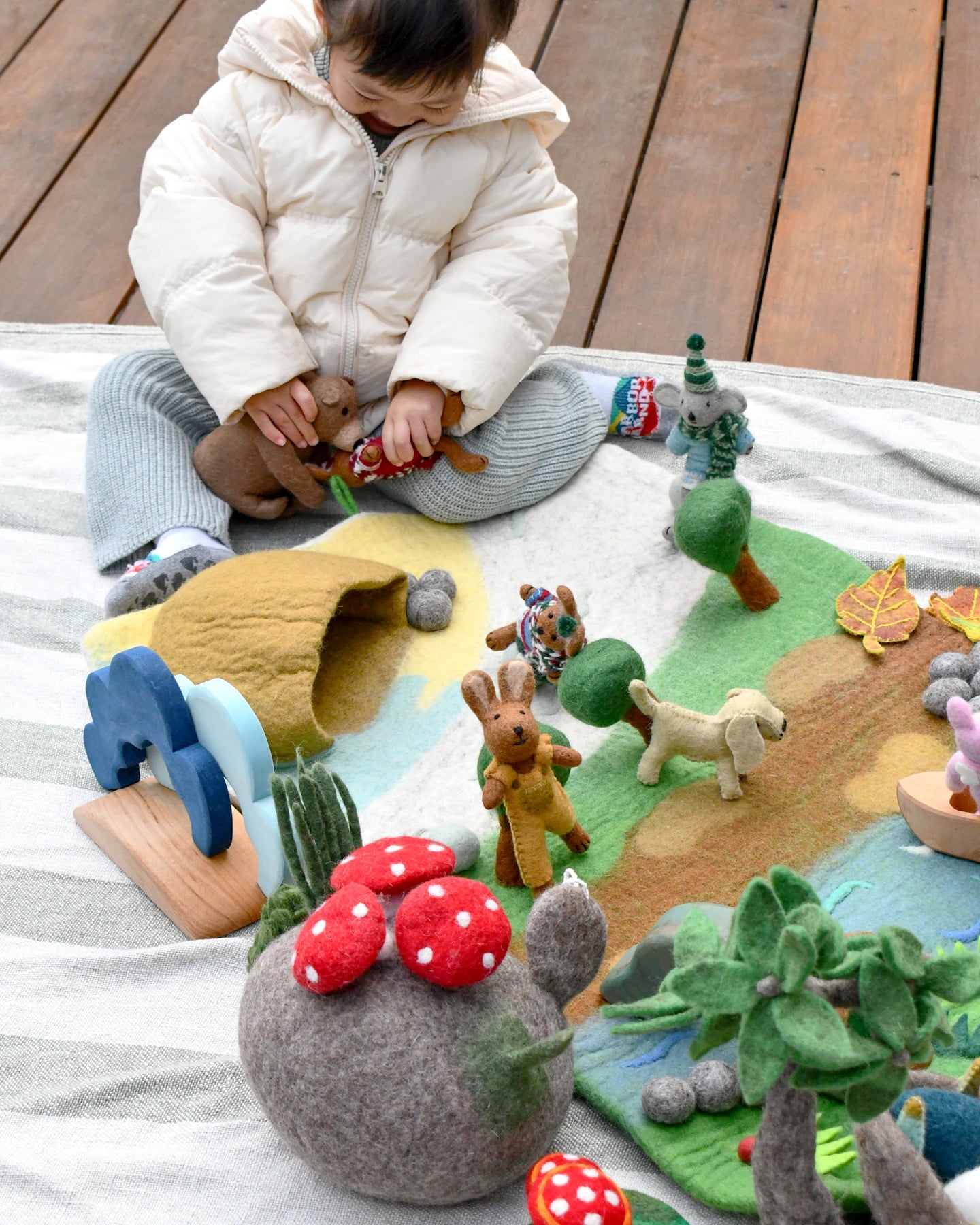Bear Hunt Play Mat Playscape