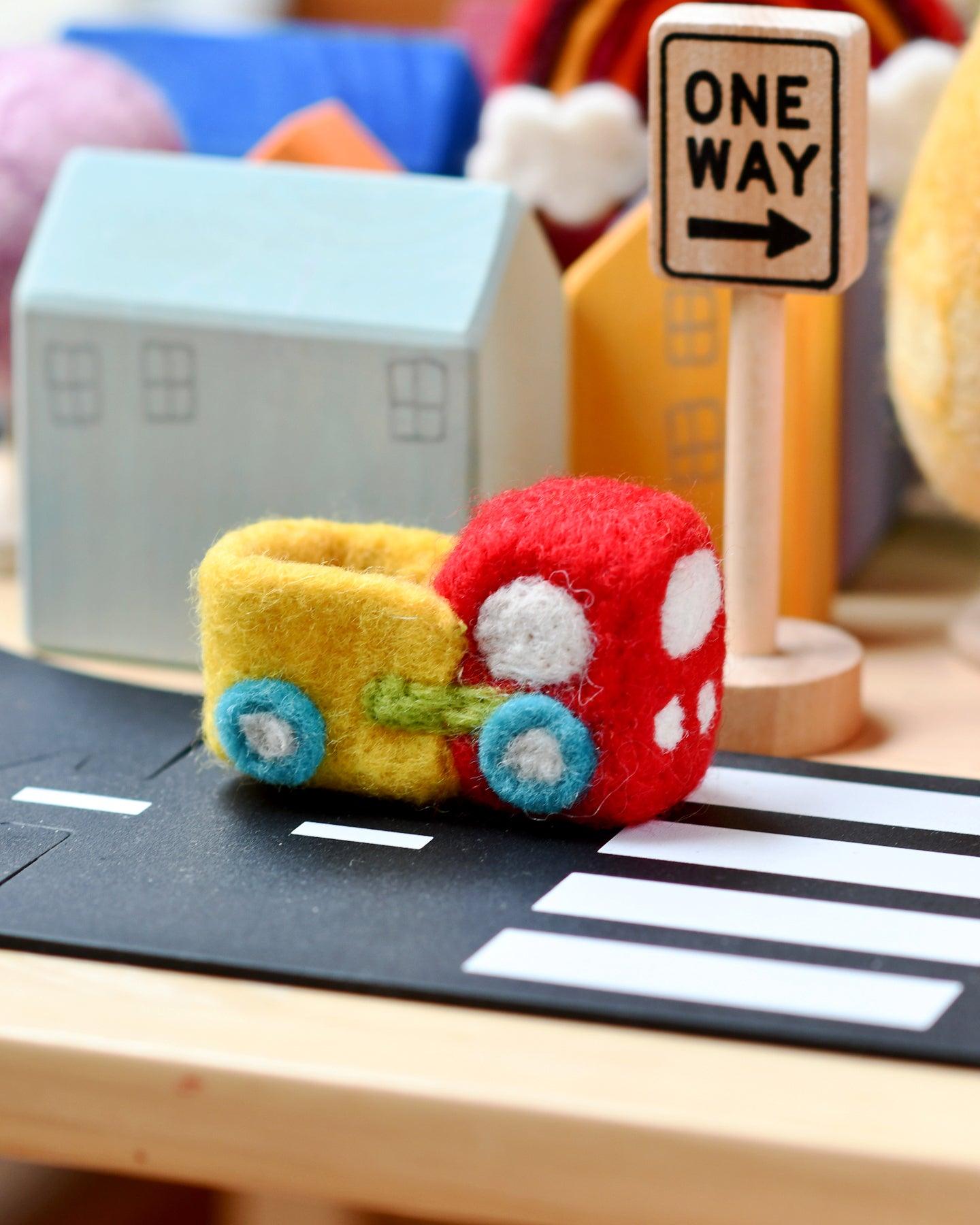 Felt Truck Vehicle Toy - Tara Treasures