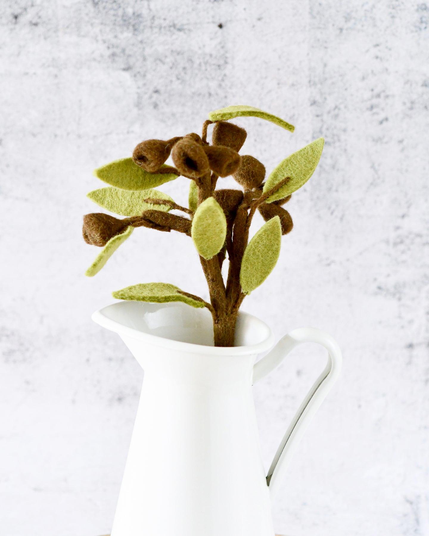 Felt Gumnut Stem - Tara Treasures