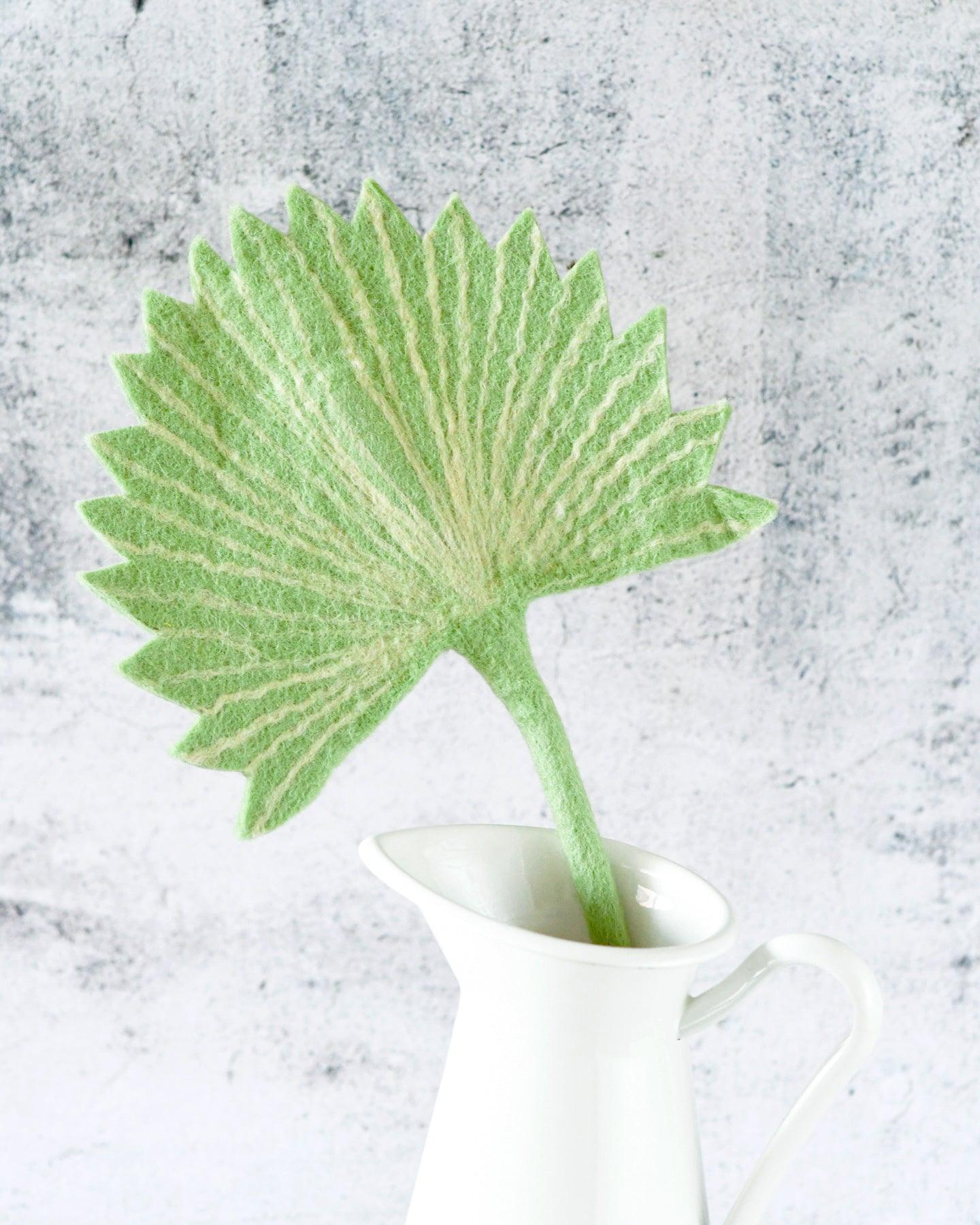 Felt Sun Palm Leaf - Tara Treasures