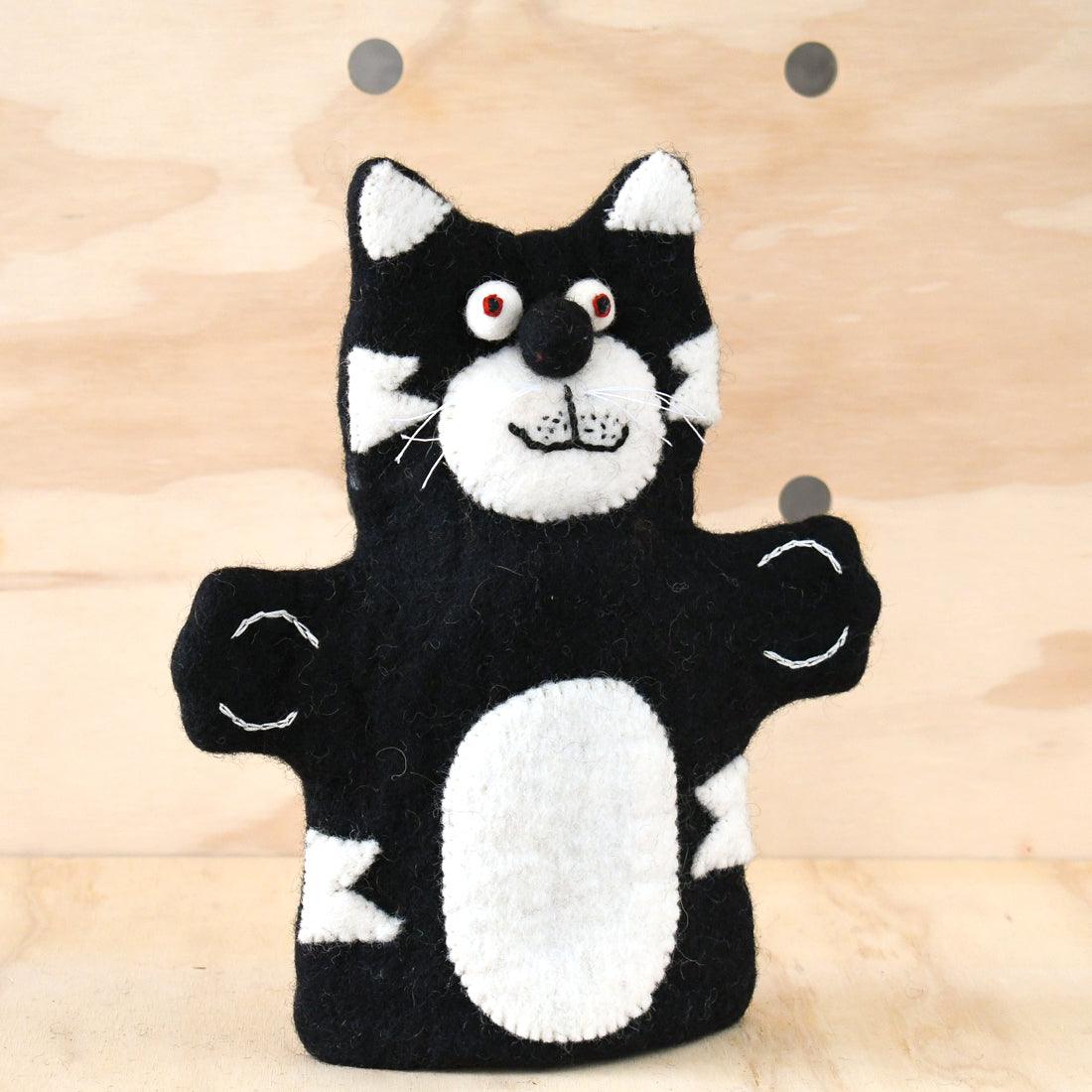 Cat Felt Hand Puppet – Tara Treasures - Main Image