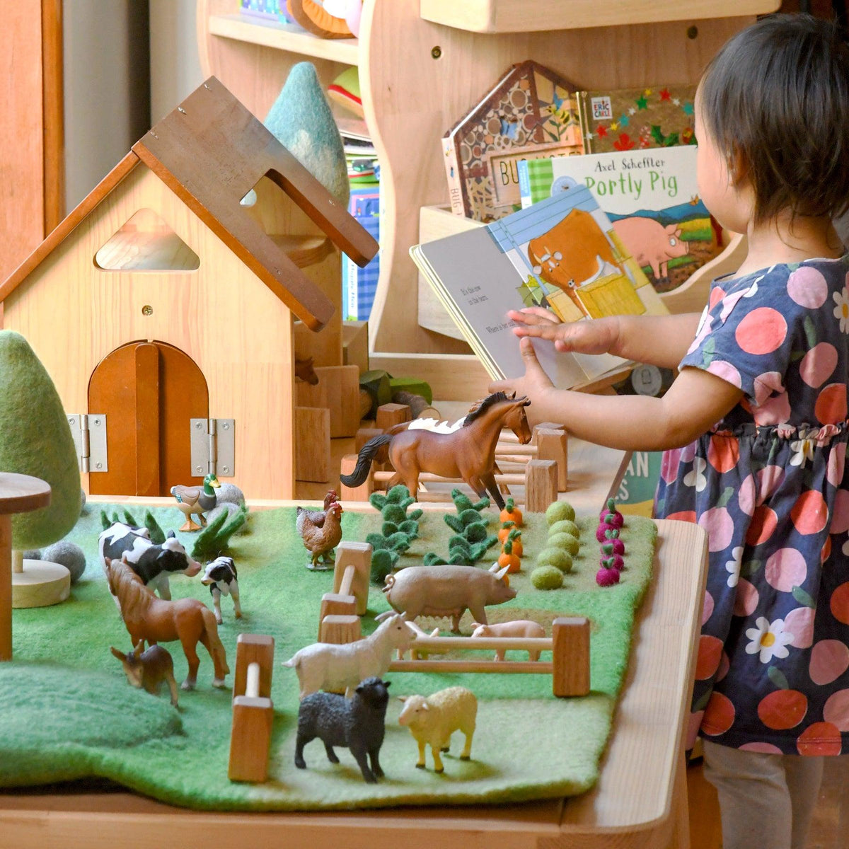 Large Farm Play Mat Playscape - Tara Treasures