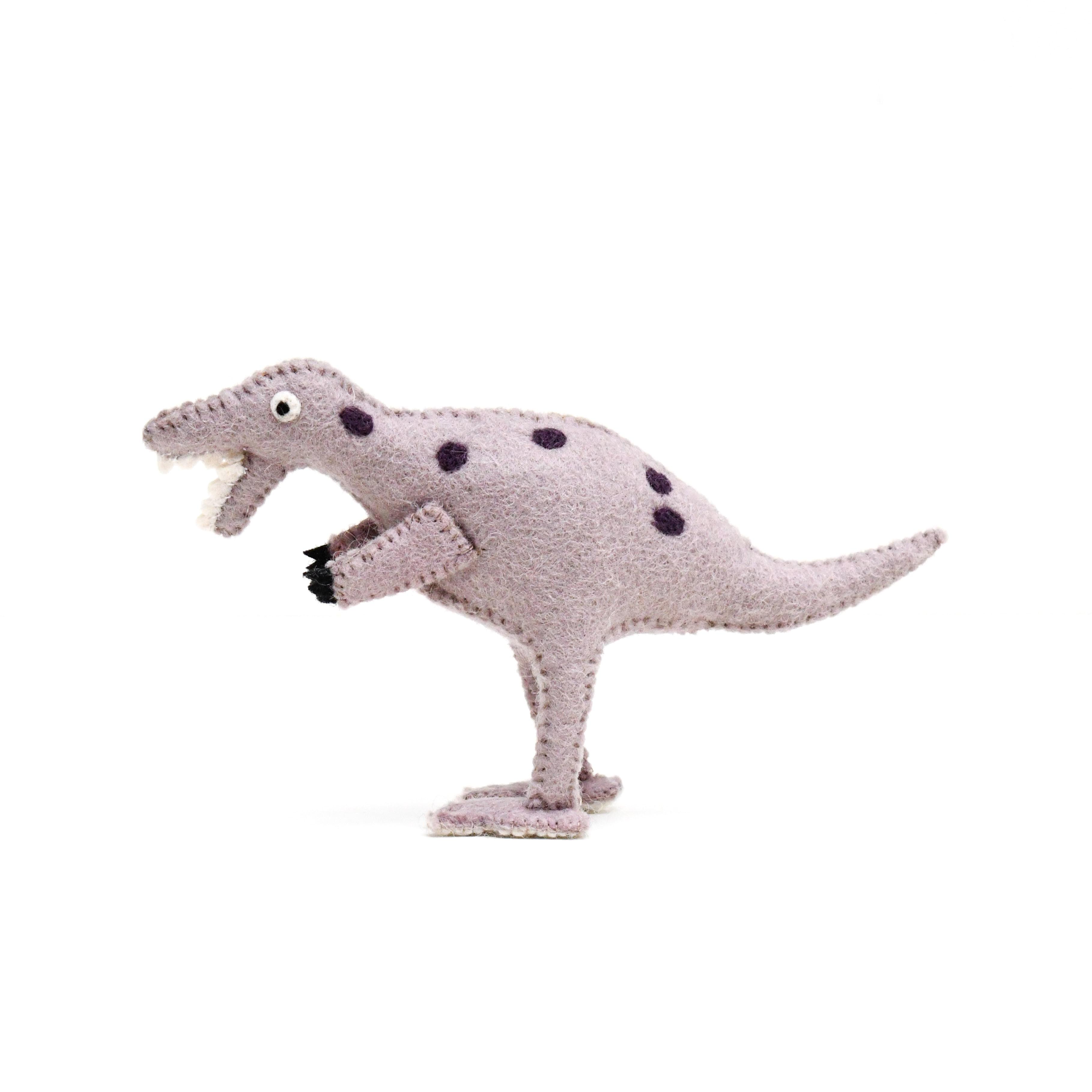 Felt Tyrannosaurus Rex (T Rex) Dinosaur Toy - Tara Treasures