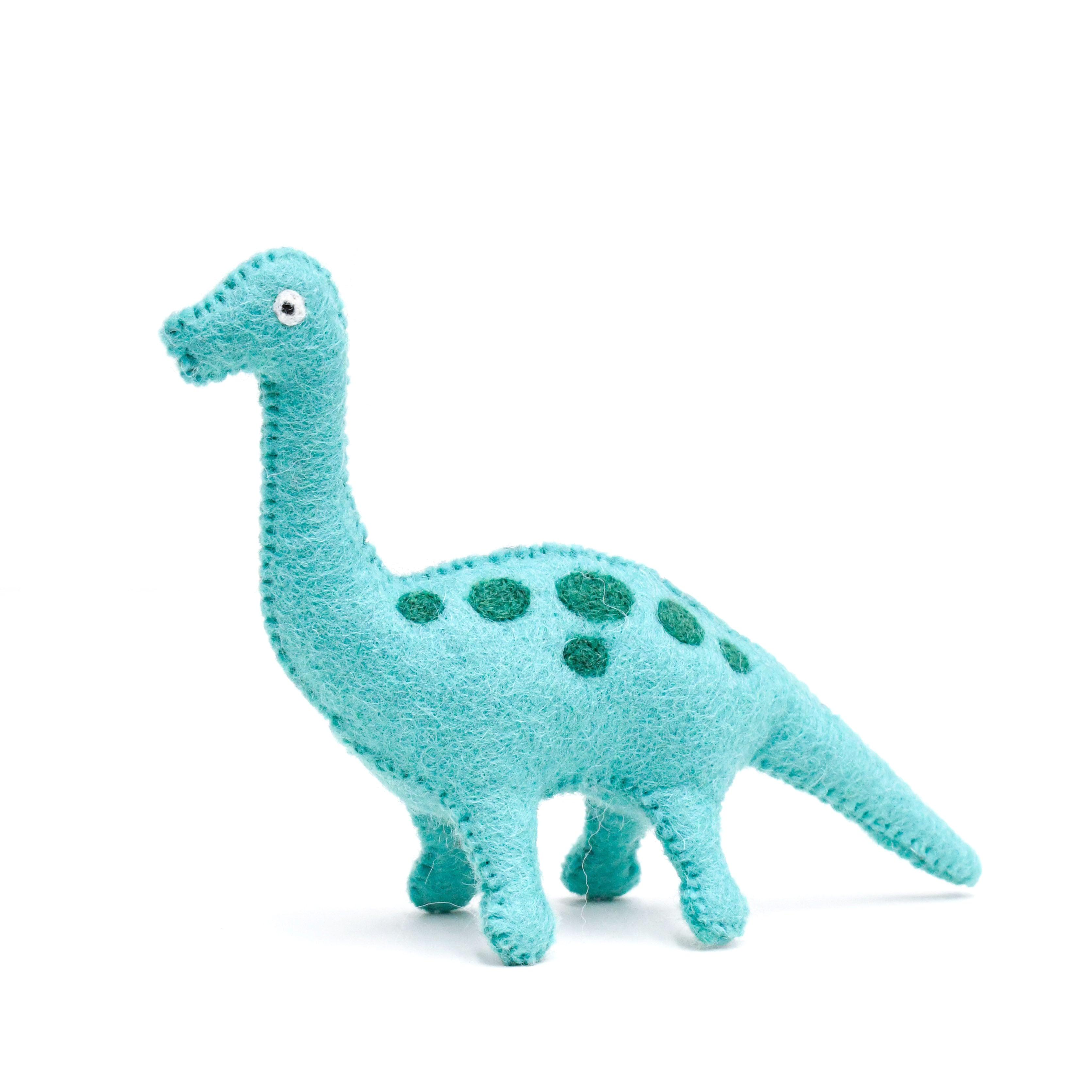 Felt Brachiosaurus Dinosaur Toy - Tara Treasures