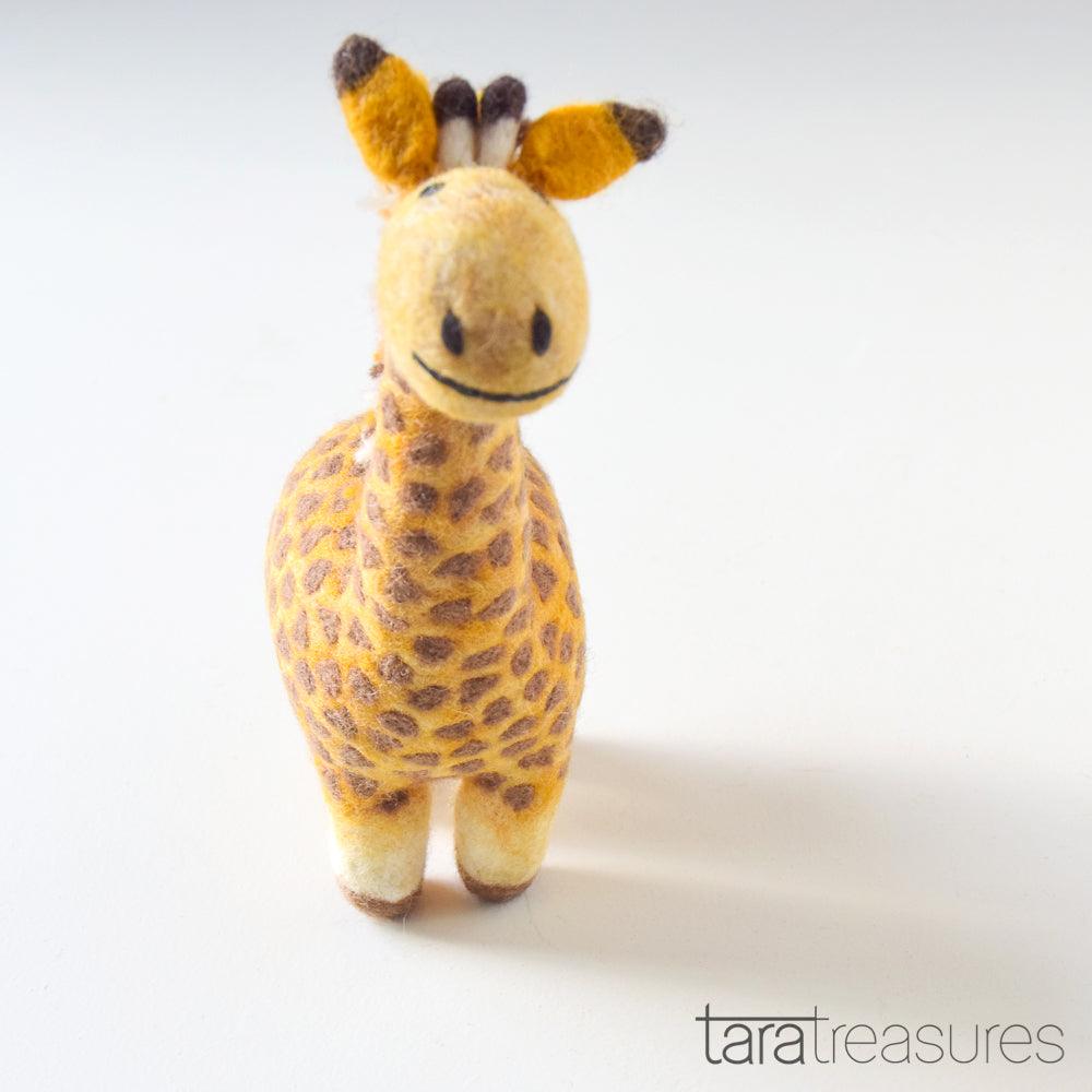 Felt Giraffe Toy - Big - Tara Treasures