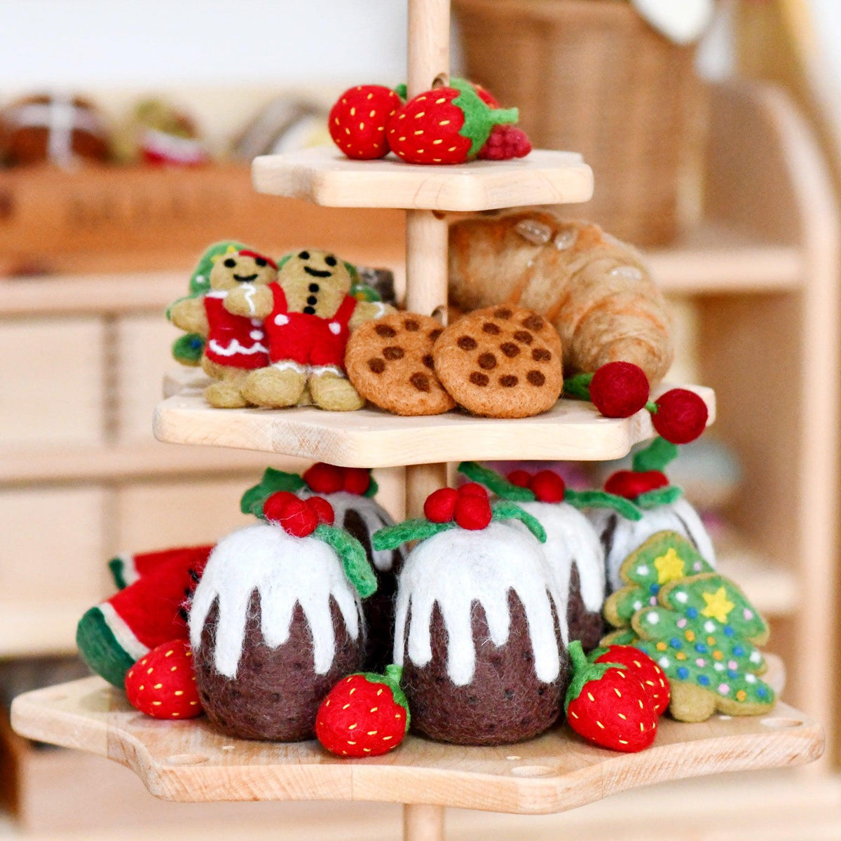 Felt Cookies (Set of 3) - Tara Treasures