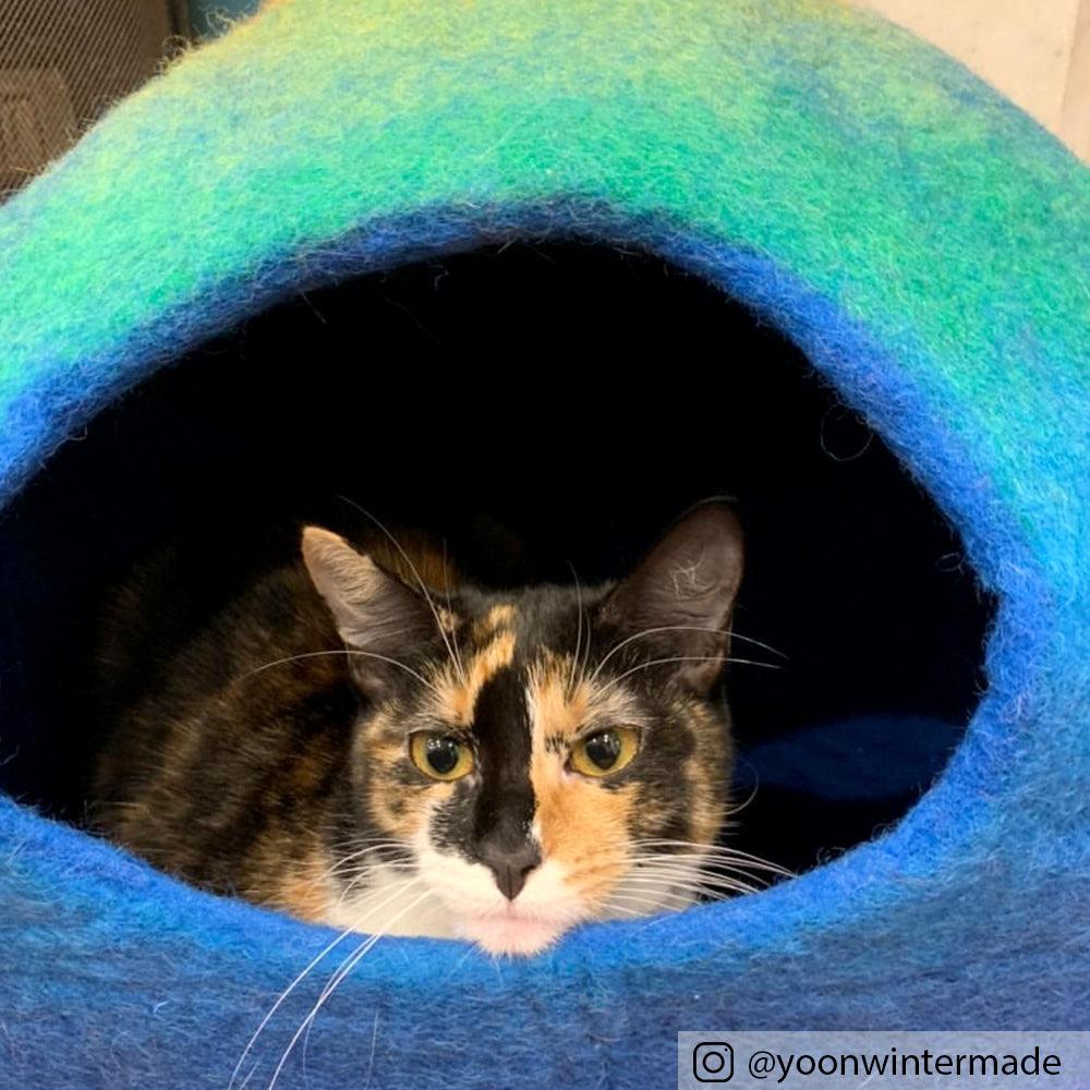 Cat Cave - Rainbow Teardrop - Tara Treasures