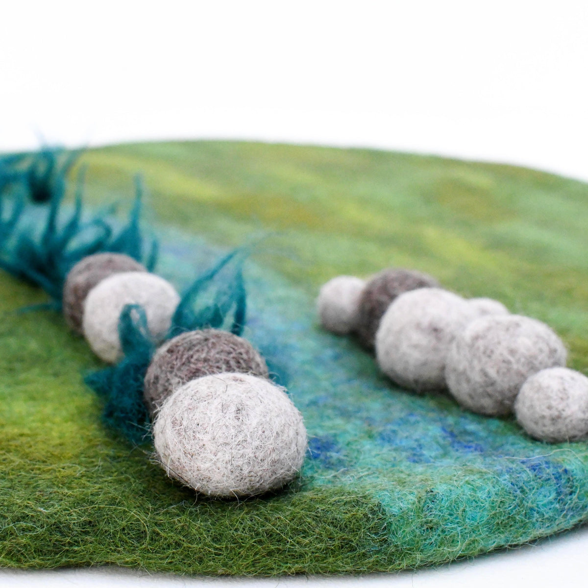 River Round Play Mat Playscape - Tara Treasures