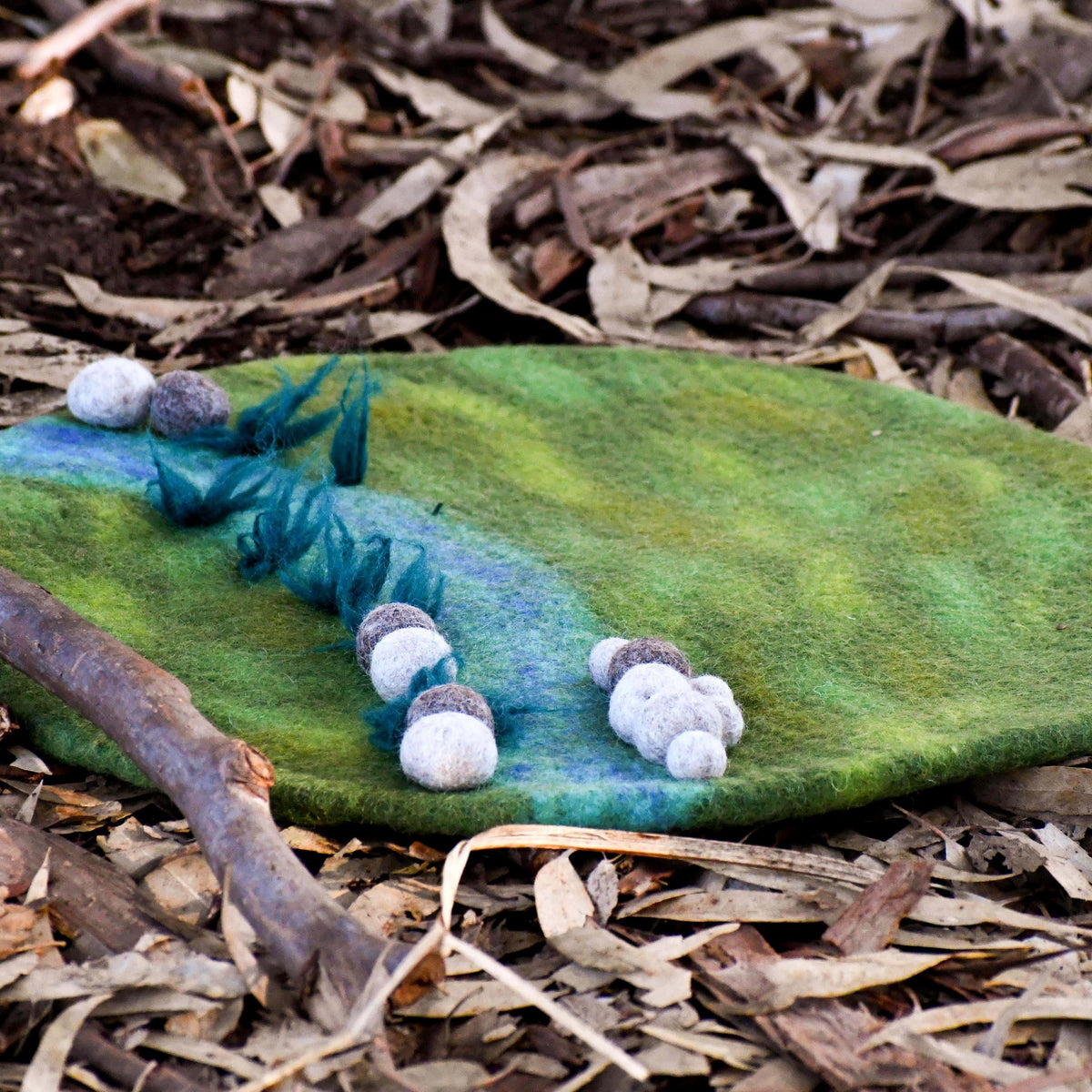 River Round Play Mat Playscape - Tara Treasures