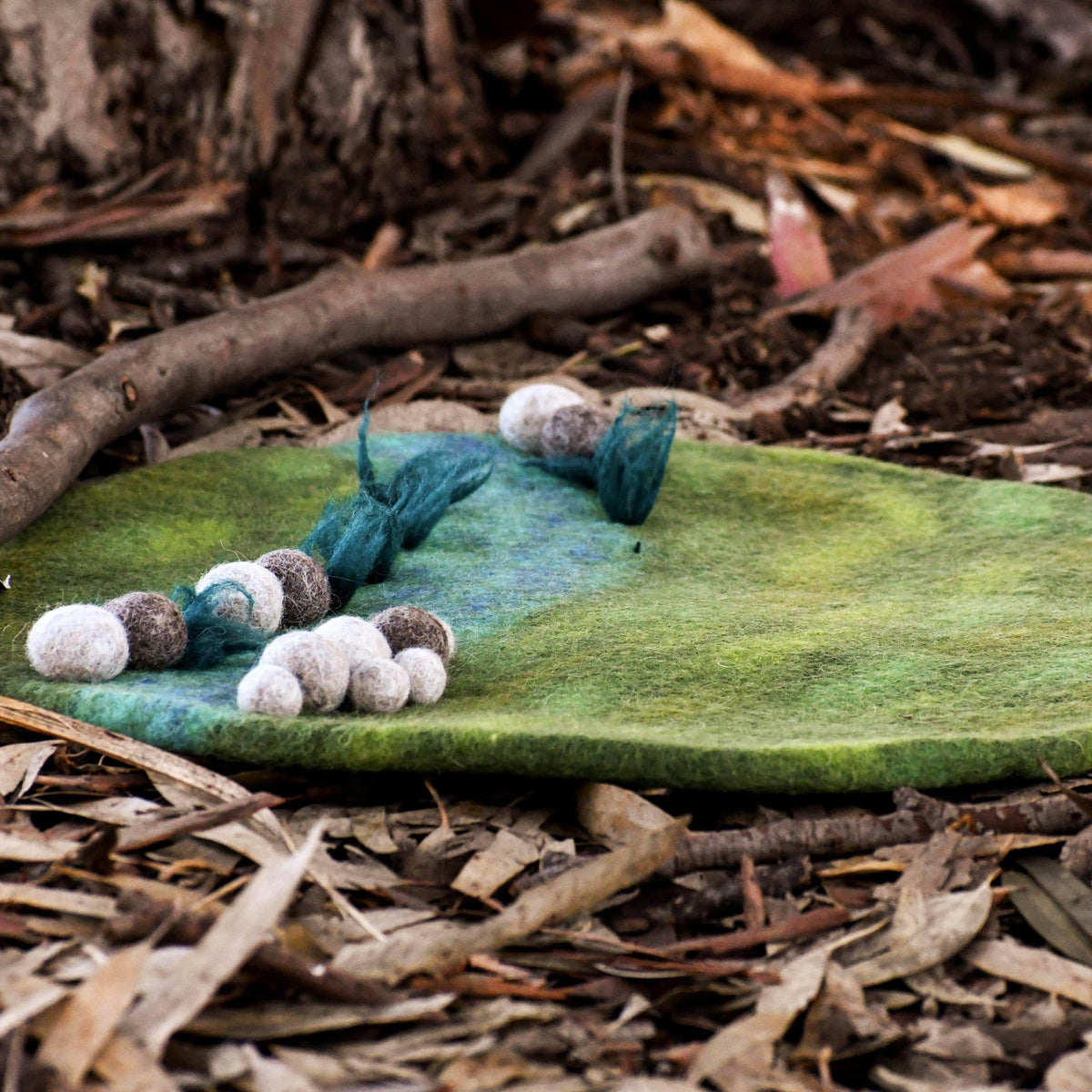 River Round Play Mat Playscape - Tara Treasures