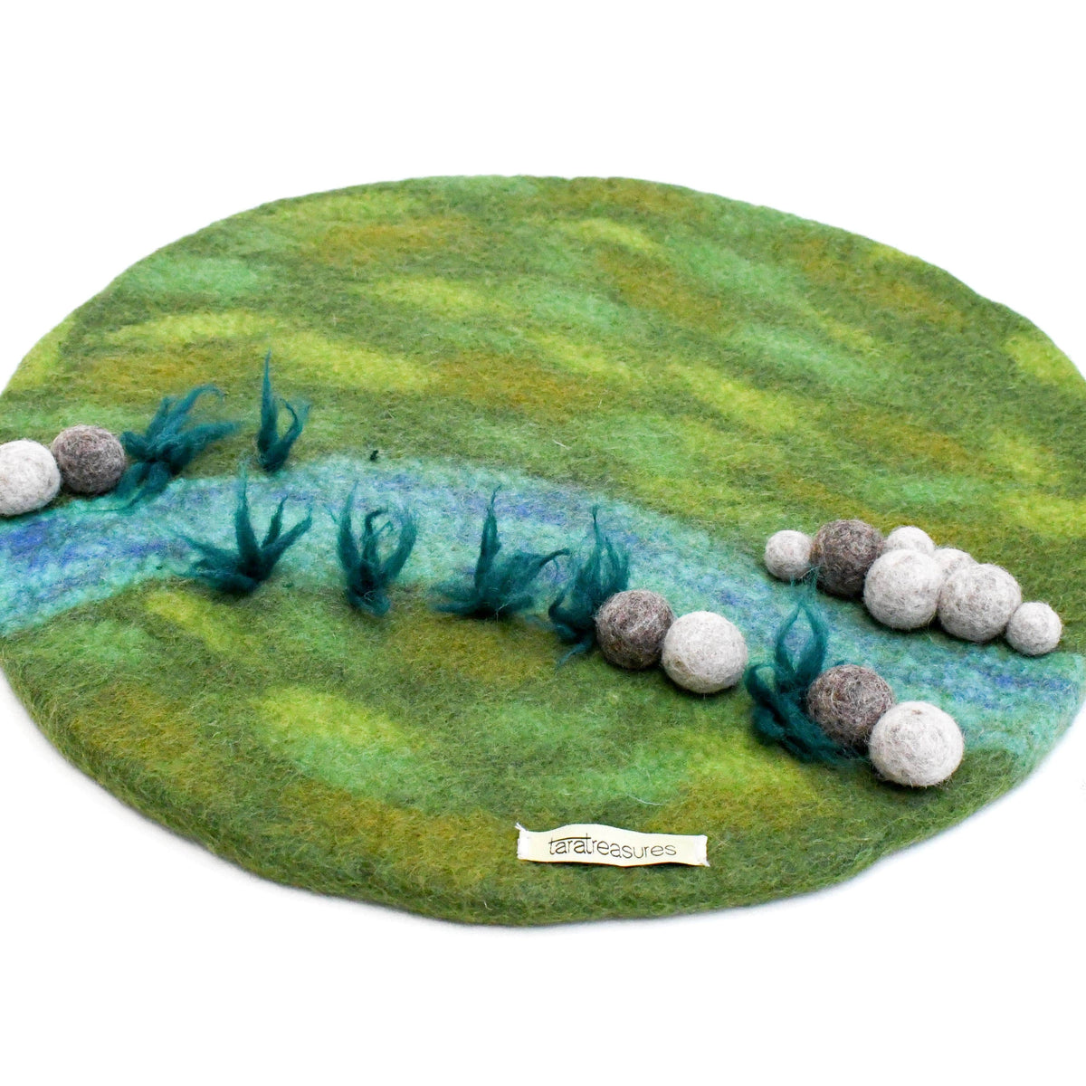 River Round Play Mat Playscape - Tara Treasures