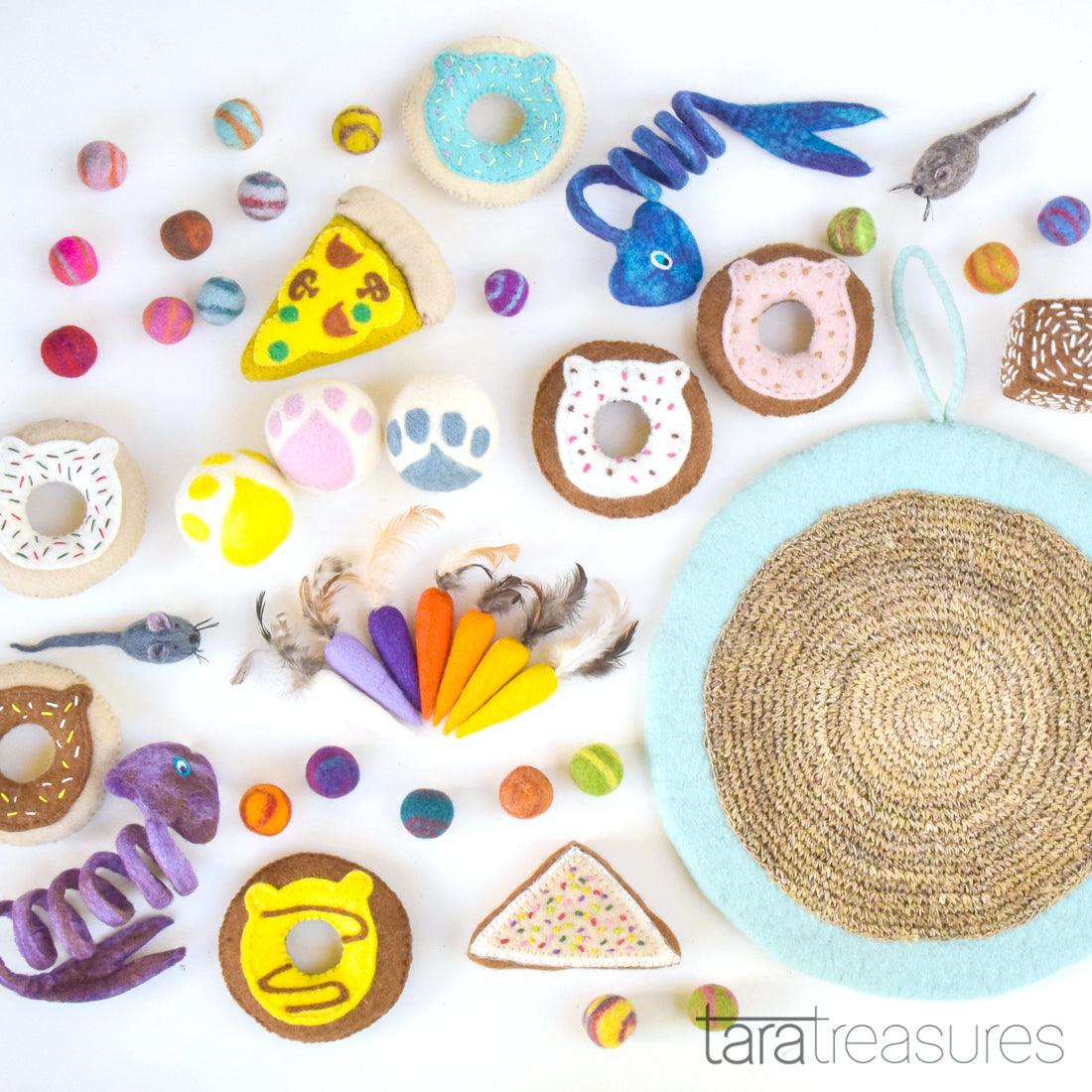 Felt Cat Toys - Tara Treasures
