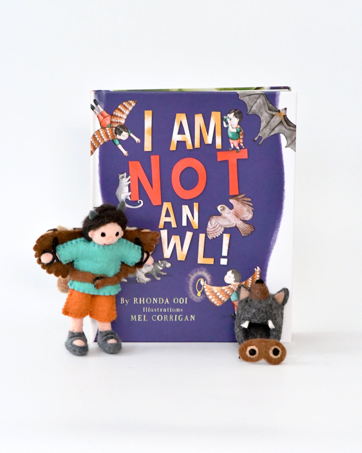 I Am Not An Owl, Book With Toy and Costume Dress-Ups