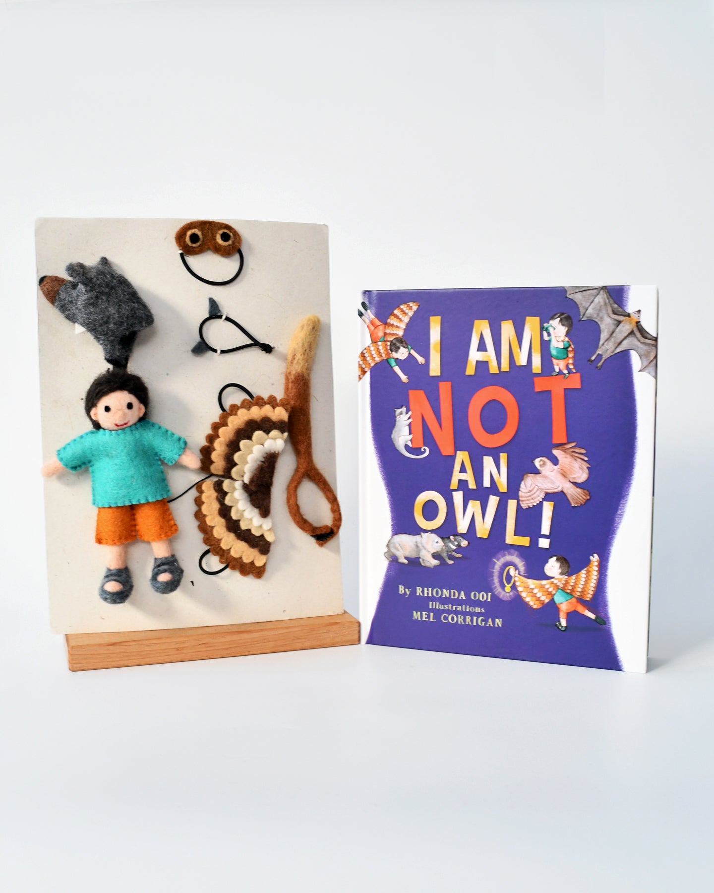 I Am Not An Owl, Book With Toy and Costume Dress-Ups