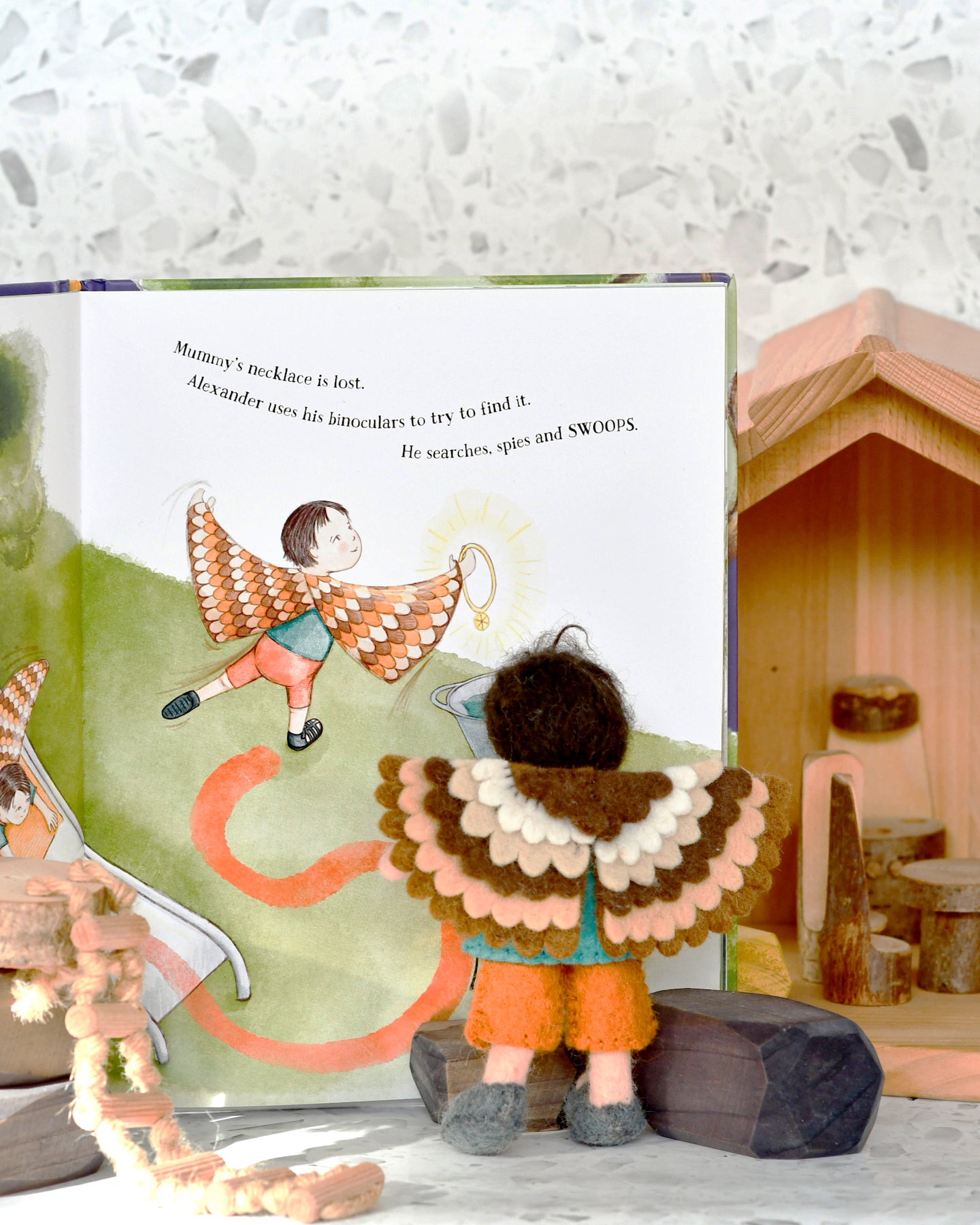 I Am Not An Owl, Book With Toy and Costume Dress-Ups