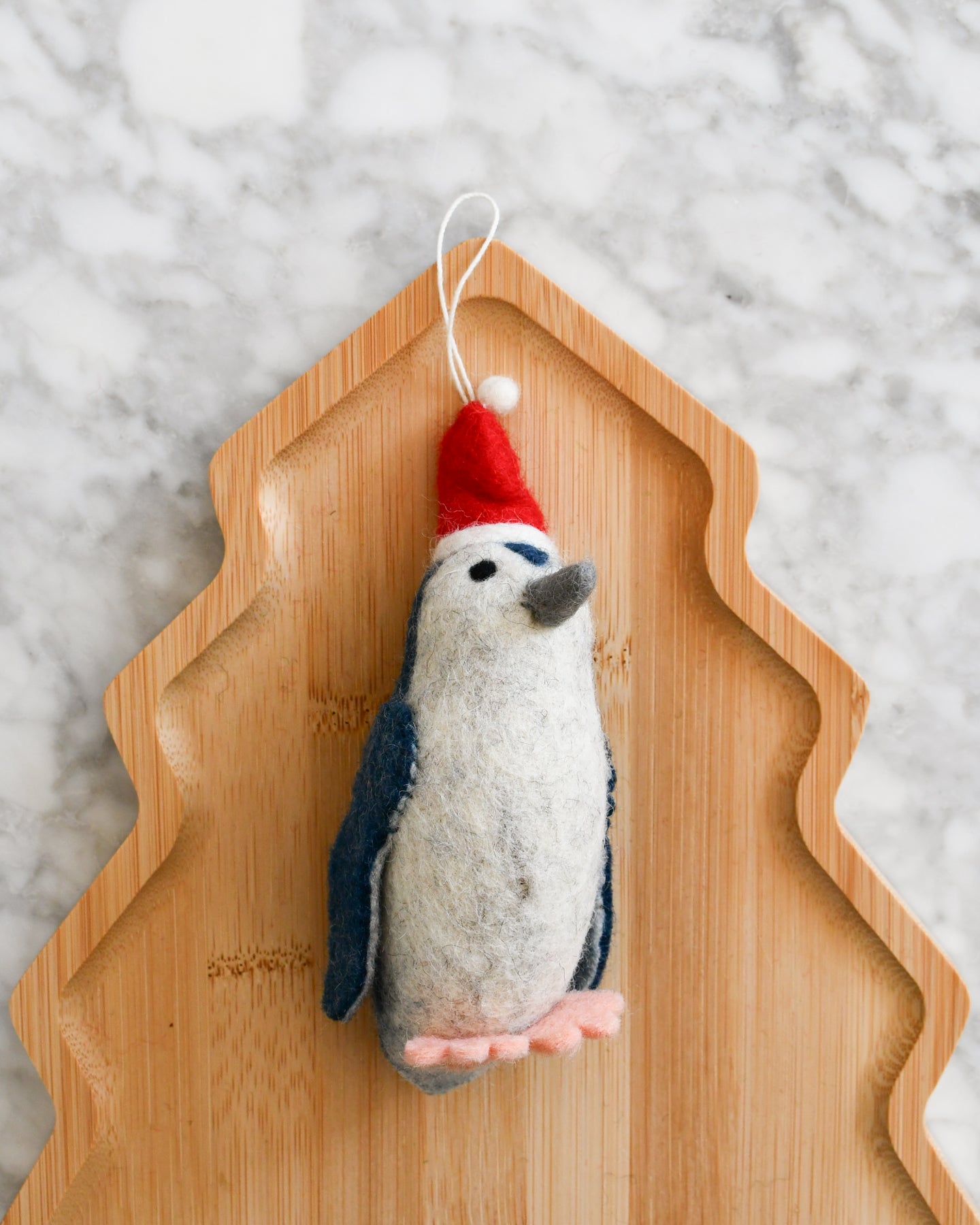 Felt Blue Penguin Phillip Island Christmas Ornament