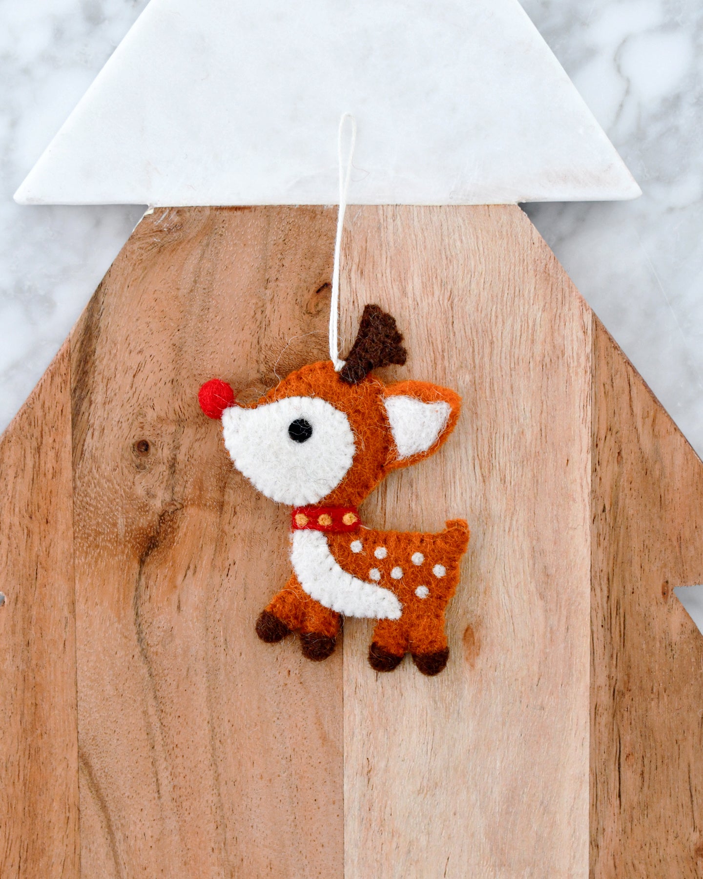 Christmas Ornament - Felt Deer