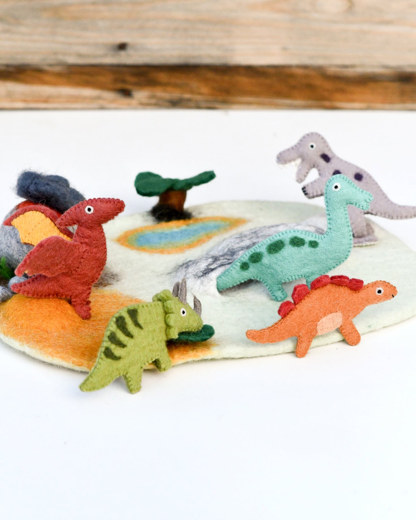 Dinosaur Finger Puppets Set