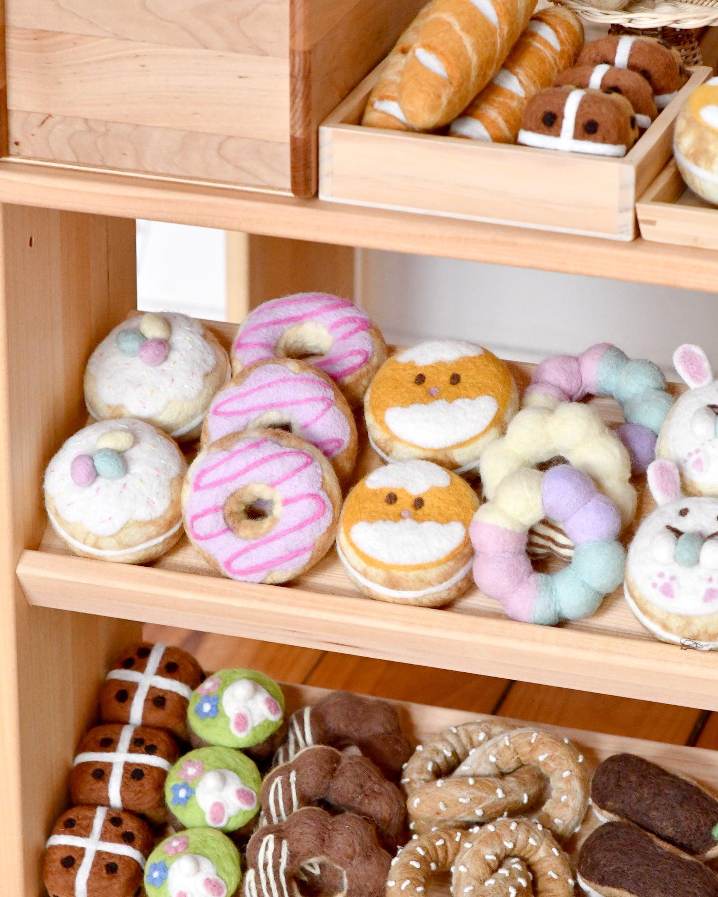 Felt Easter Donuts (Set of 3) - Tara Treasures
