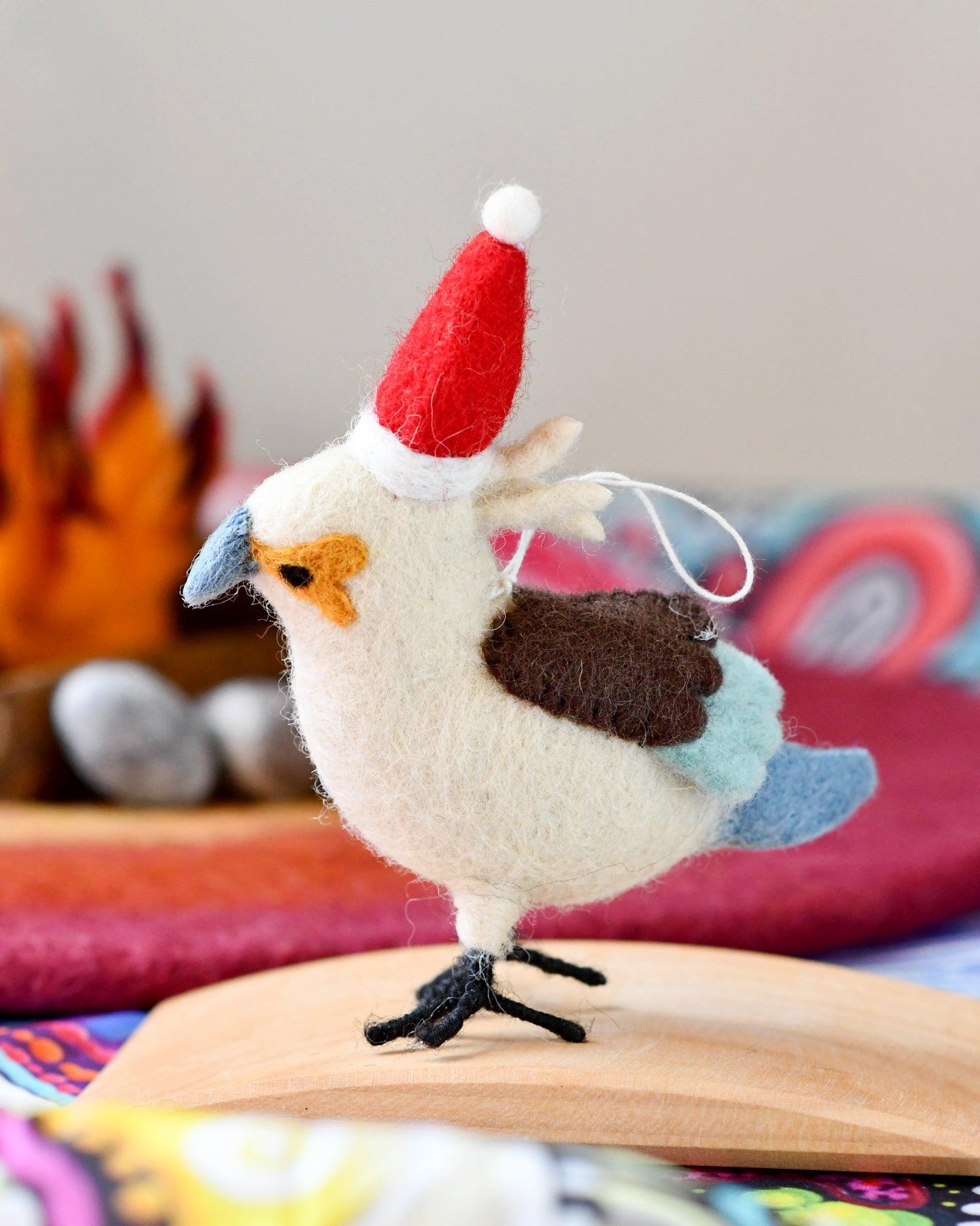 Felt Australian Kookaburra Christmas Ornament - Tara Treasures