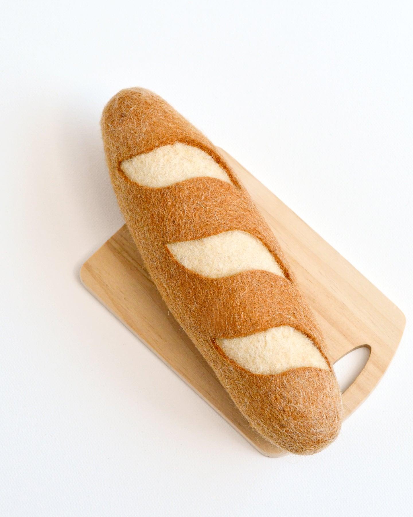 Felt French Loaf Bread - Tara Treasures
