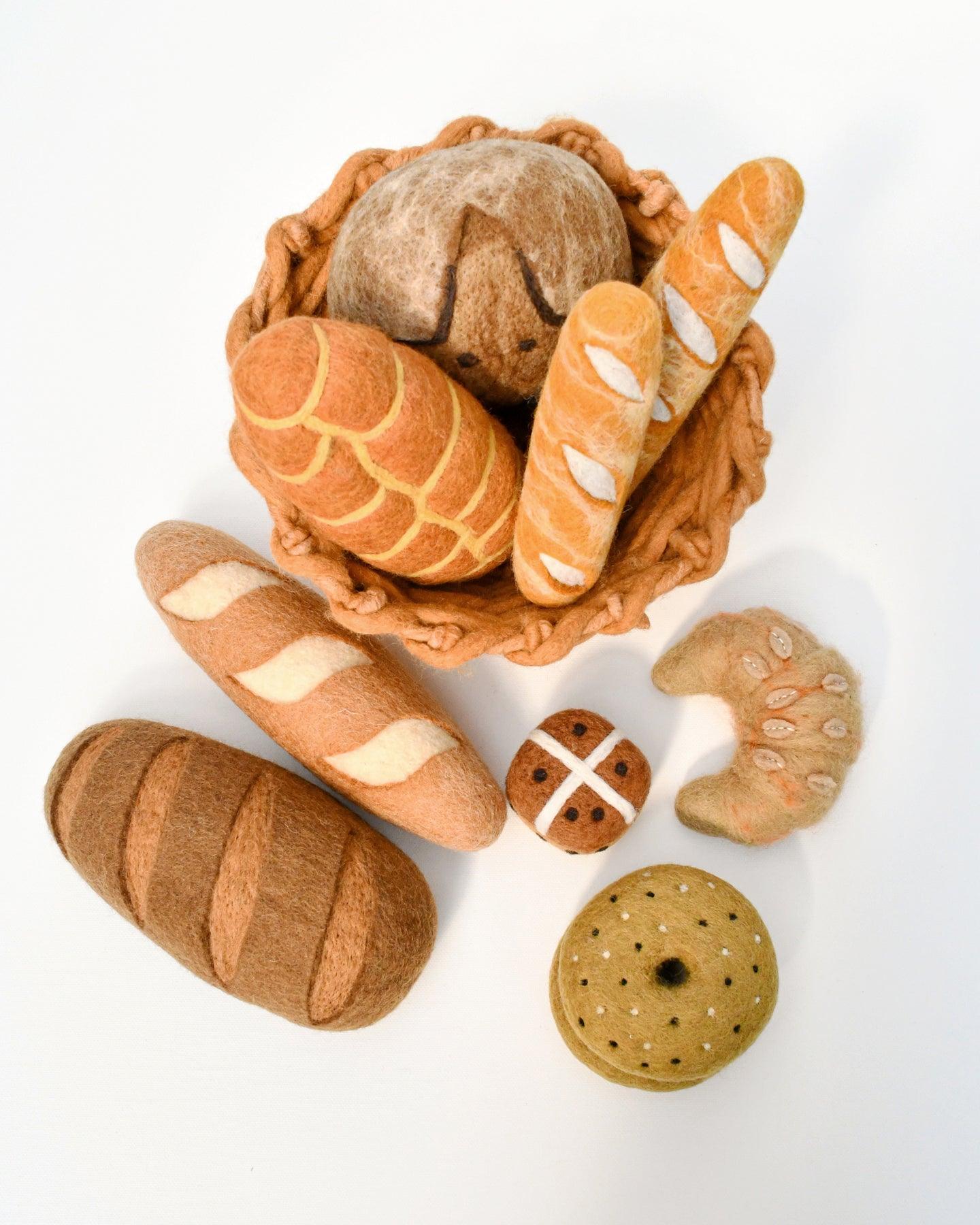 Felt Braided Bread - Tara Treasures