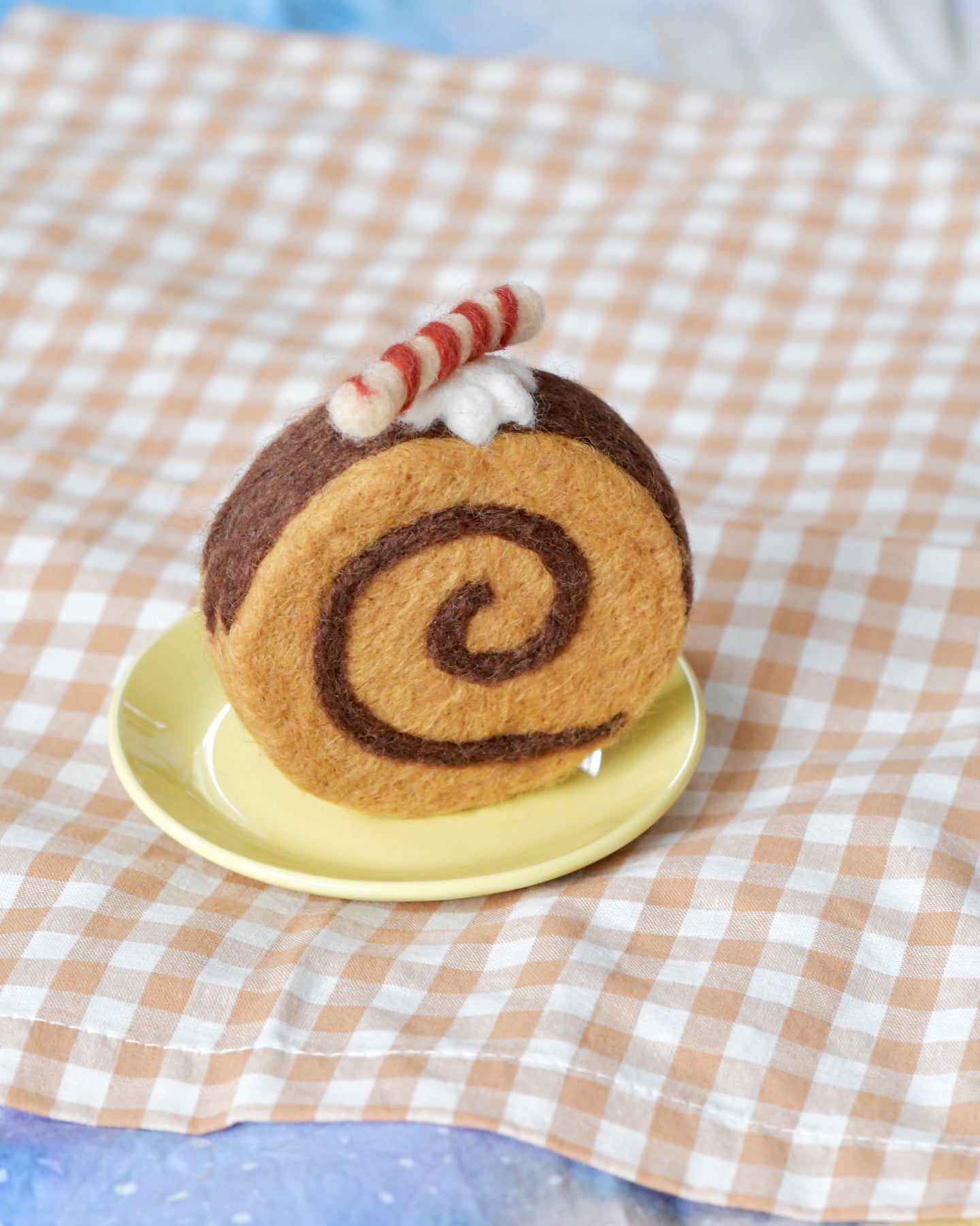 Felt Chocolate Swiss Roll | Tara Тreasures