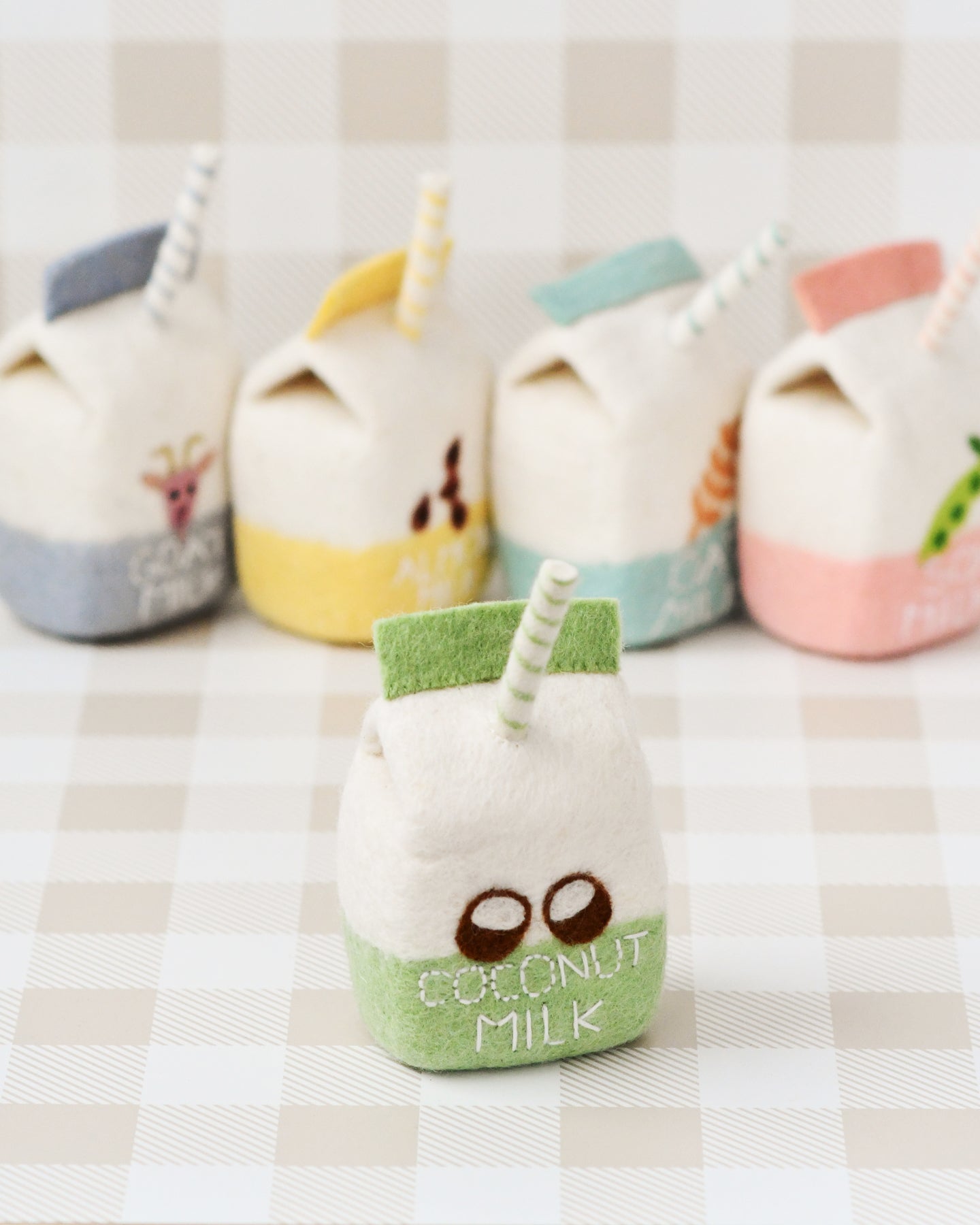 Felt Coconut Milk Packet