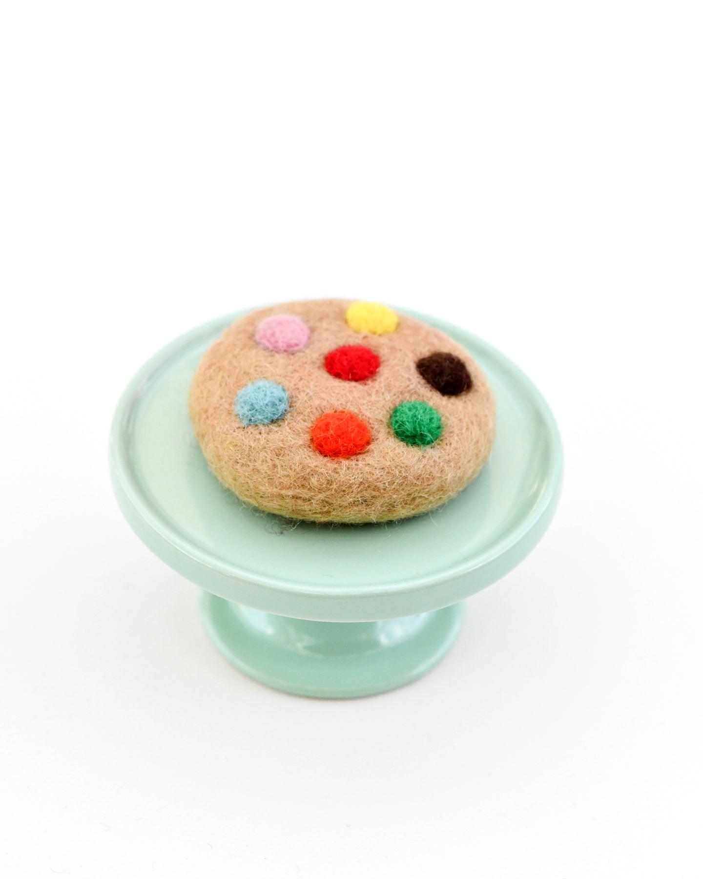 Felt Soft M&M Colourful Cookie - Tara Treasures