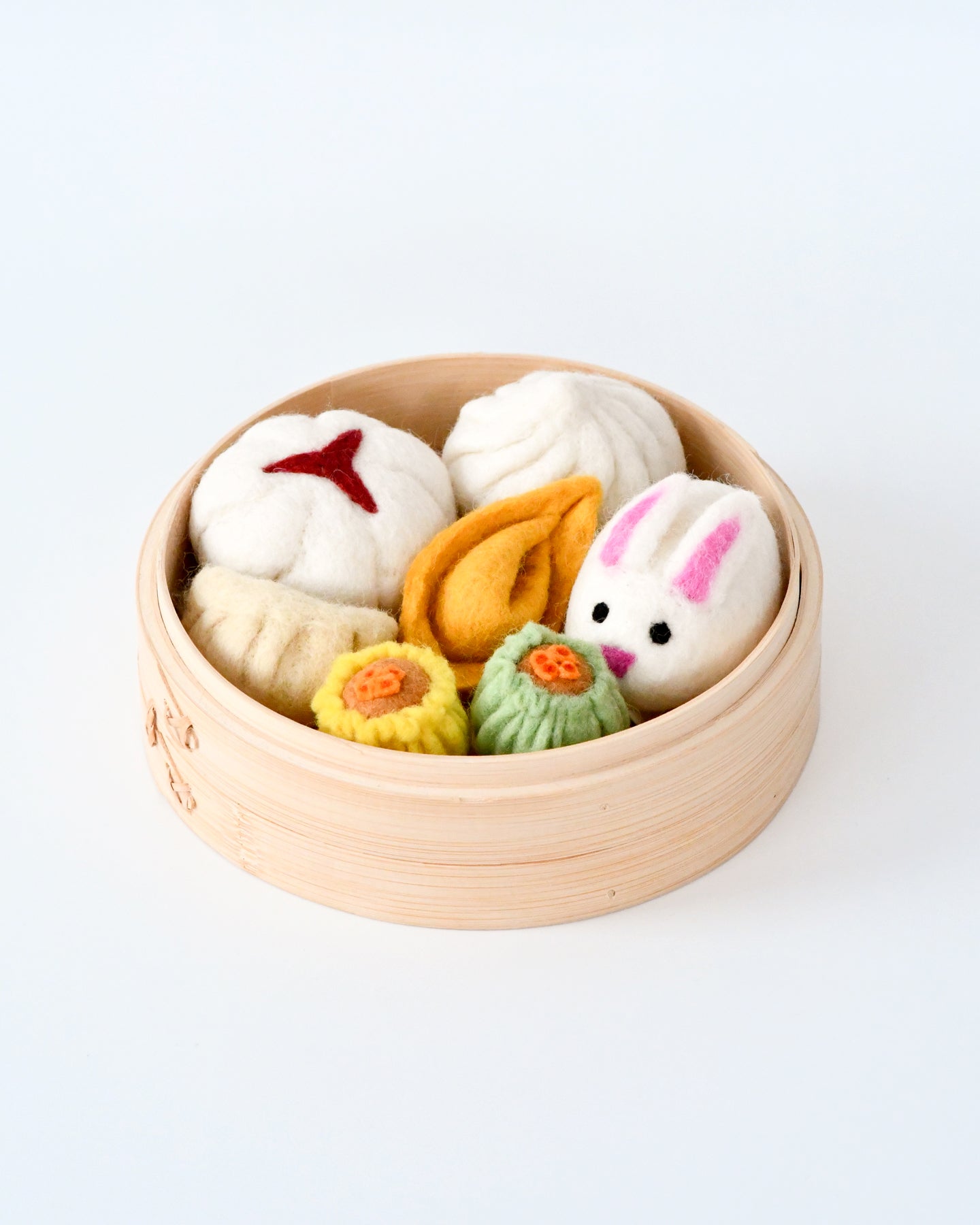 Felt Dim Sum Yum Cha Play Food Set