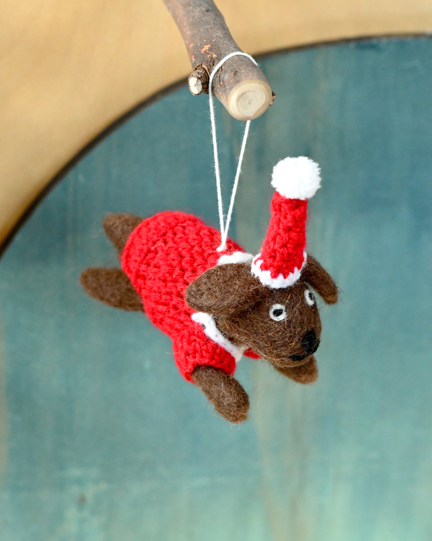 Felt Christmas Dachshund Sausage Dog