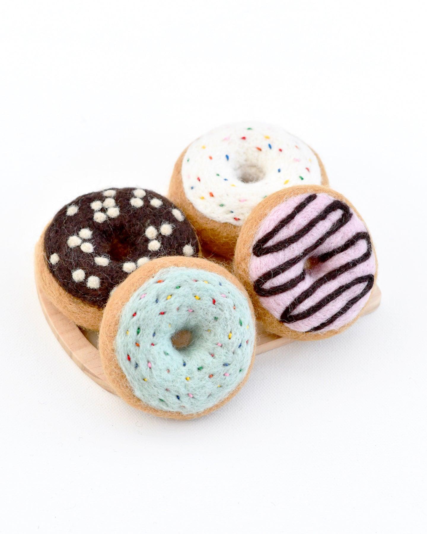 Felt Donuts (Doughnuts) (Set of 4)