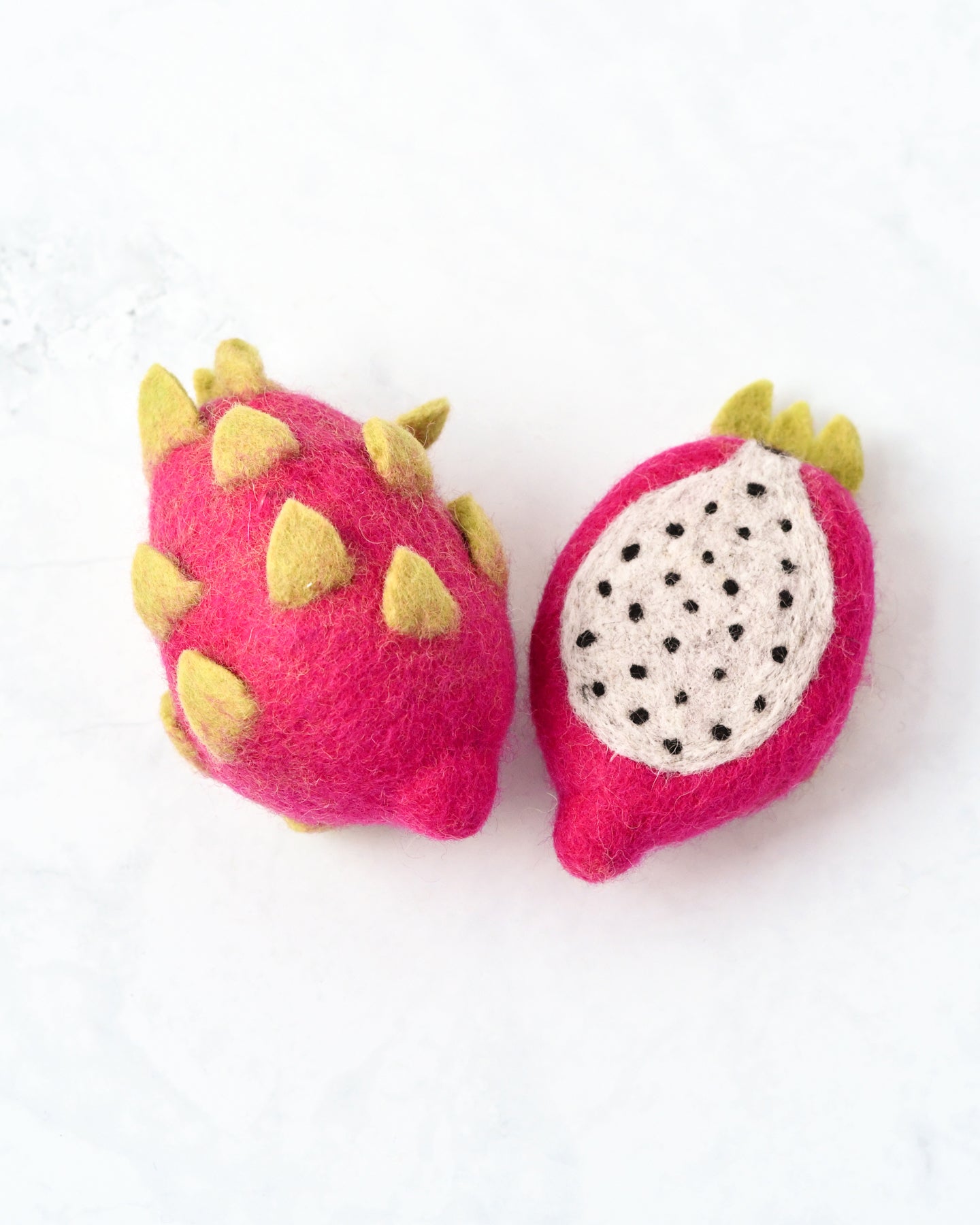 Felt Dragon Fruit (Set of 2)