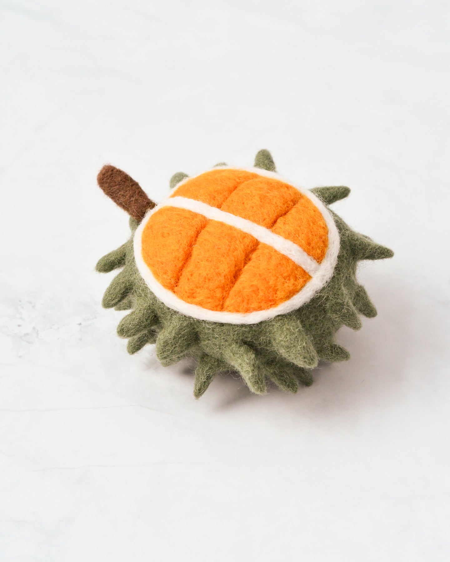 Felt Durian Fruit Play Food