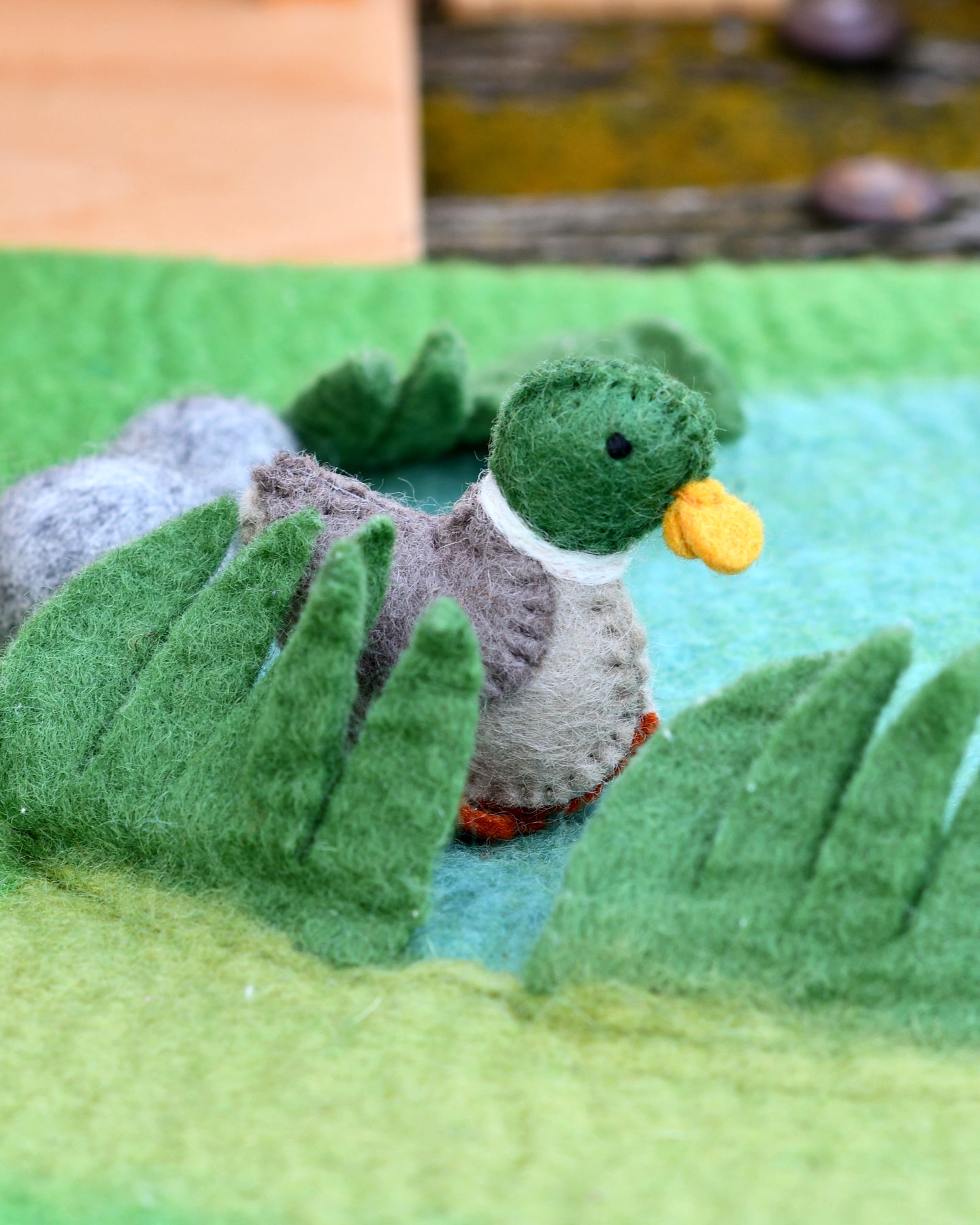 Felt Duck Farm Animal Toy