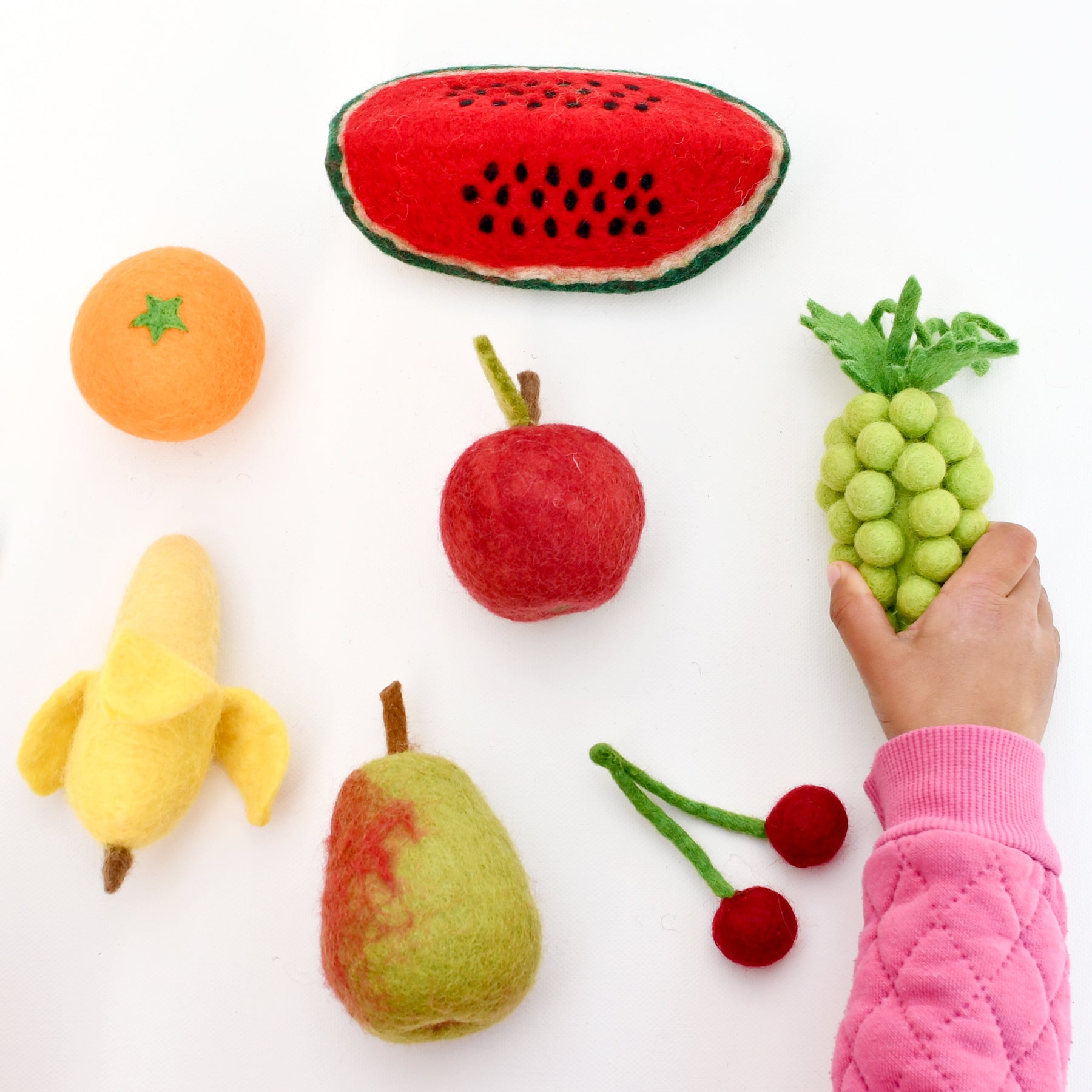 Felt Food Groups Play Food - Fruits