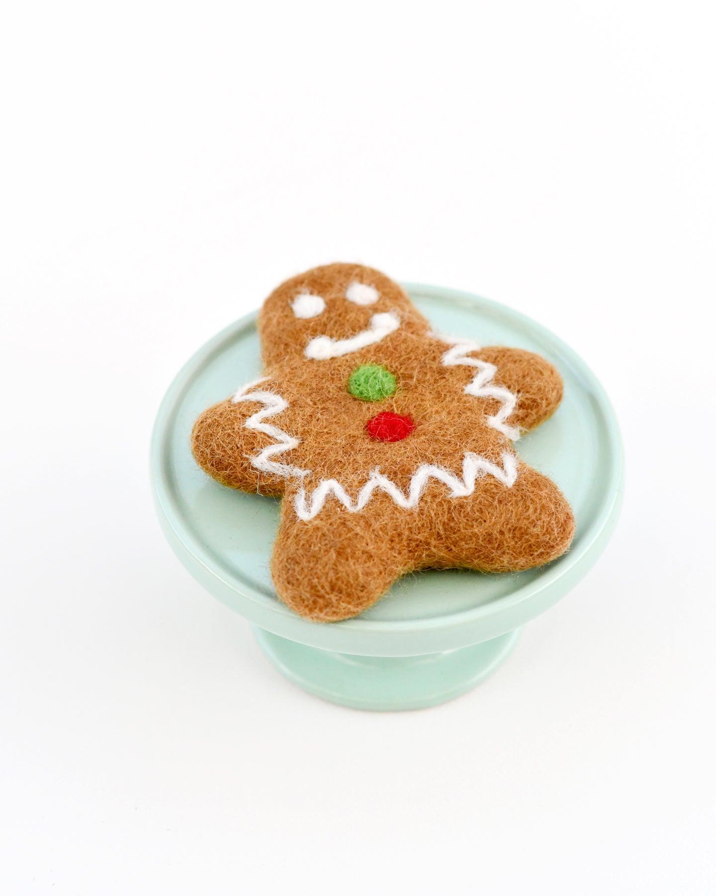 Felt Gingerbread Man Cookie - Tara Treasures