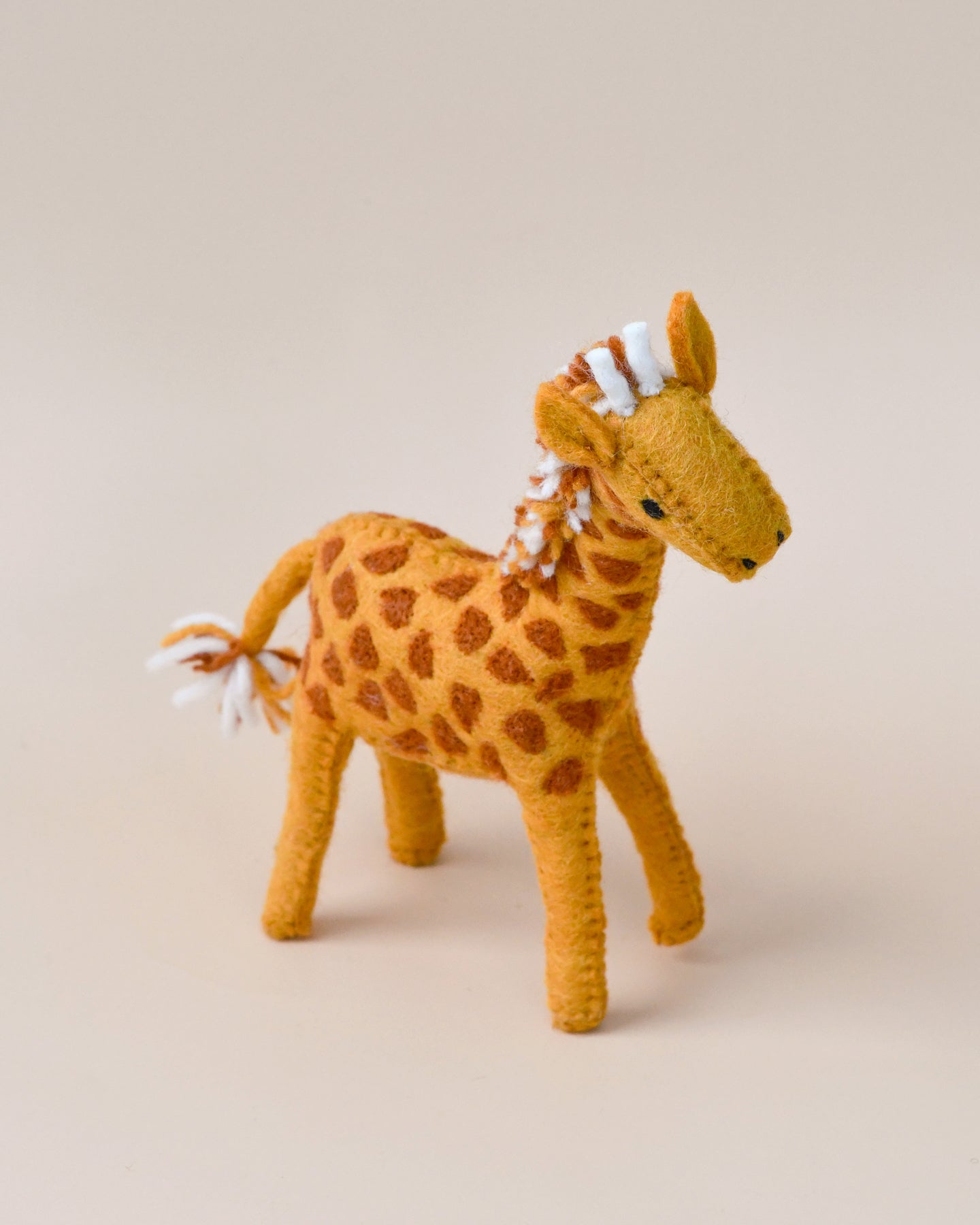 Felt Giraffe Soft Toy for Safari Play