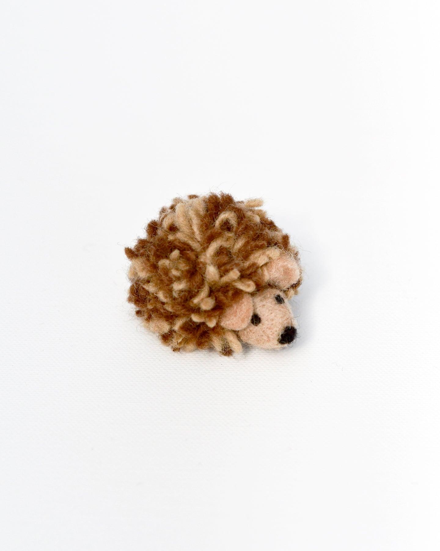 Felt Small Hedgehog Toy - Tara Treasures