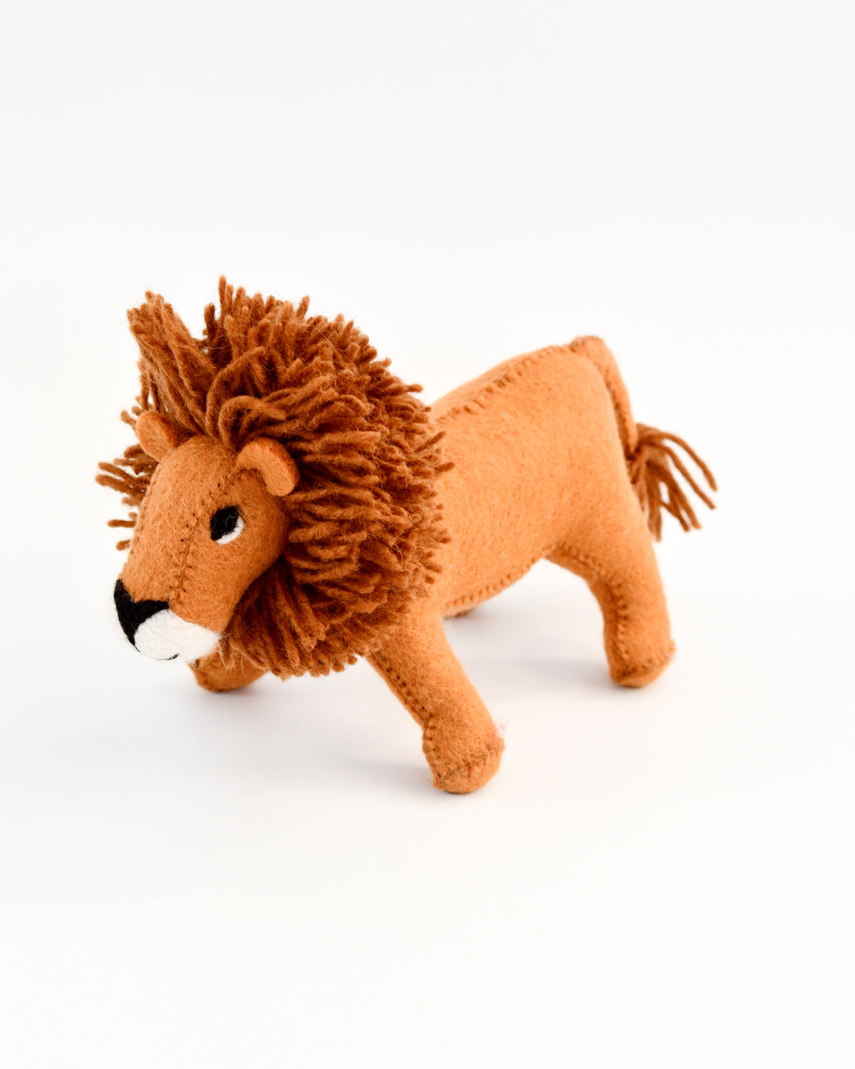 Felt Large Lion Snuggle Toy